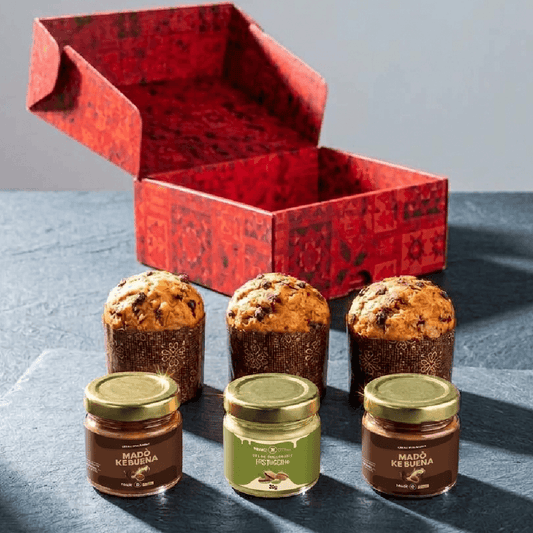 Box Panettoncini Madò – 3 Panettoncini con 3 Creme Spalmabili - Madò Creme