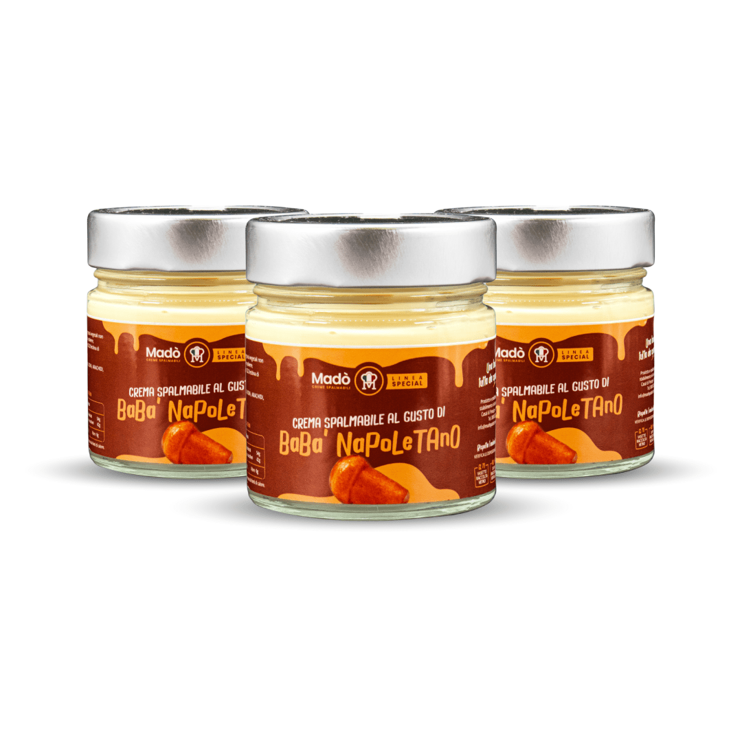 Crema spalmabile "Babà Napoletano" - Madò Creme