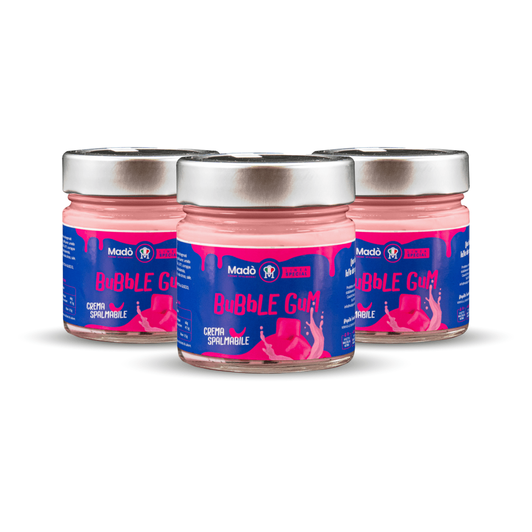 Crema spalmabile "Bubble Gum" - Madò Creme