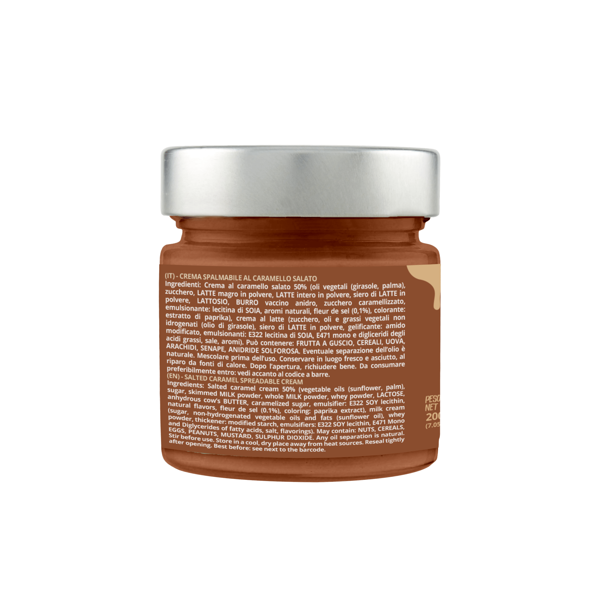 Crema spalmabile "Caramello salato" - Madò Creme