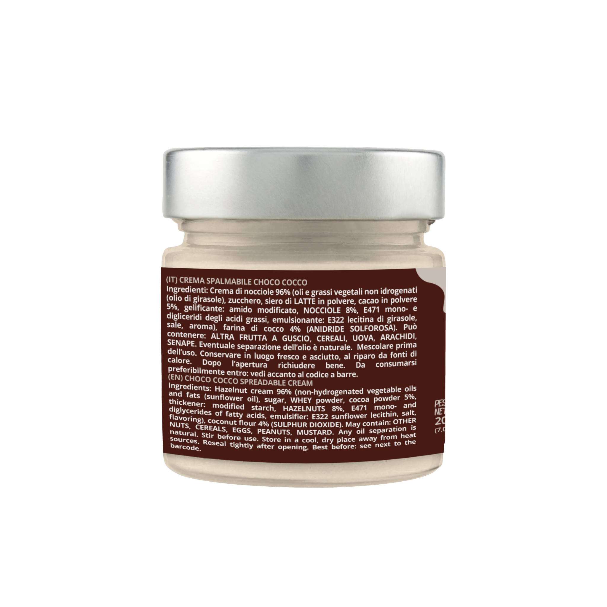 Crema spalmabile "Choco Cocco" - Madò Creme