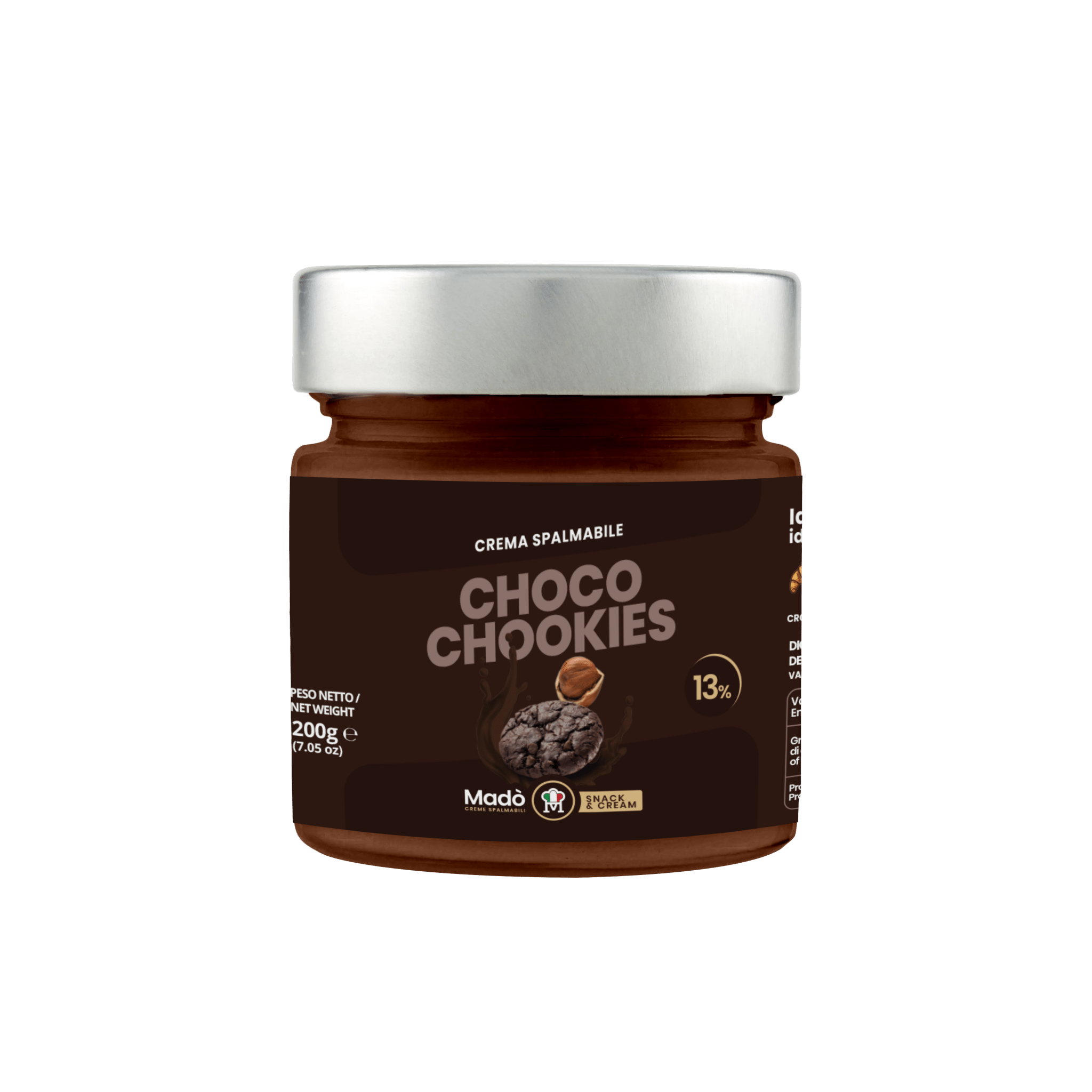 Crema spalmabile "Choco Cookies" - Madò Creme