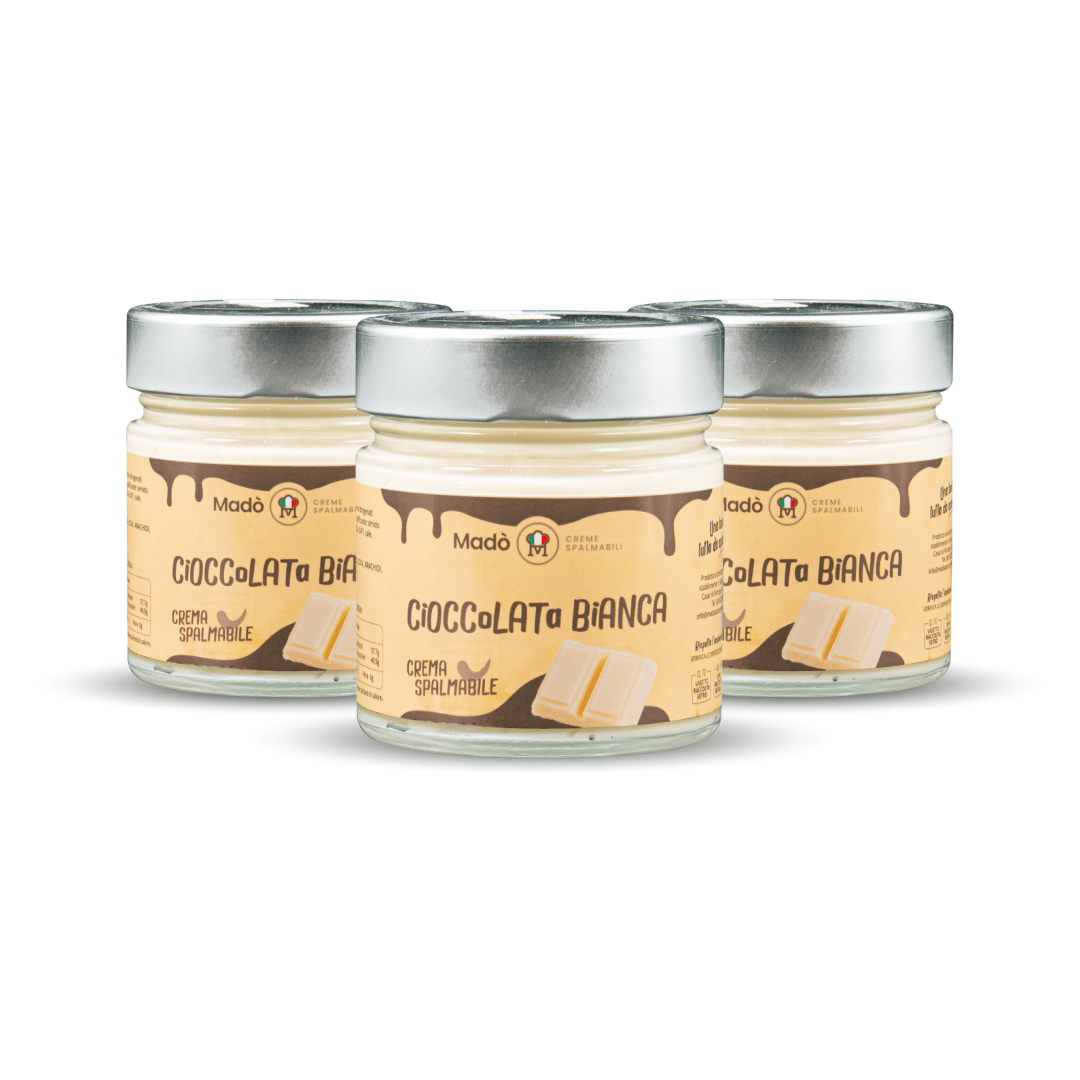 Crema spalmabile "Cioccolata bianca" - Madò Creme