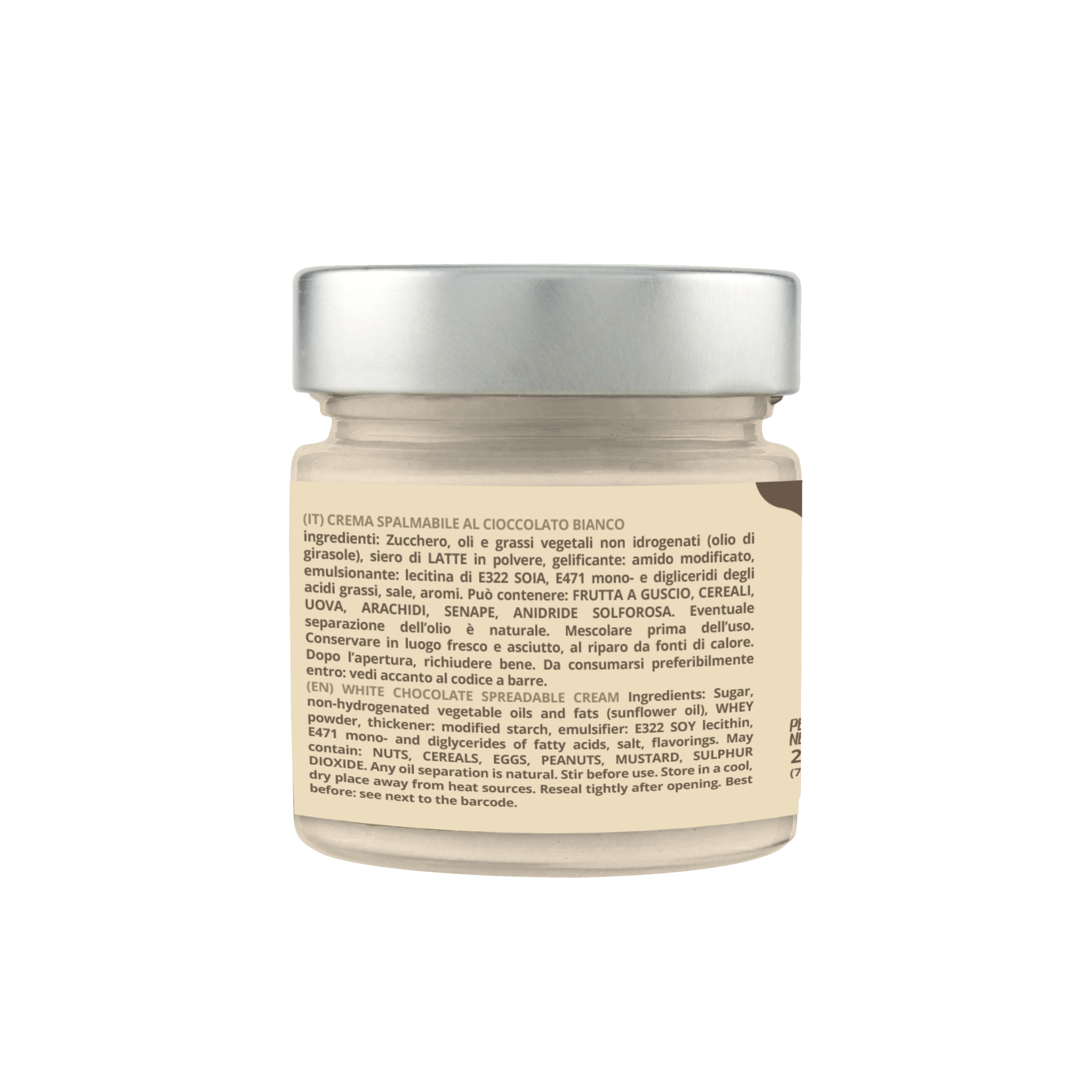 Crema spalmabile "Cioccolata bianca" - Madò Creme