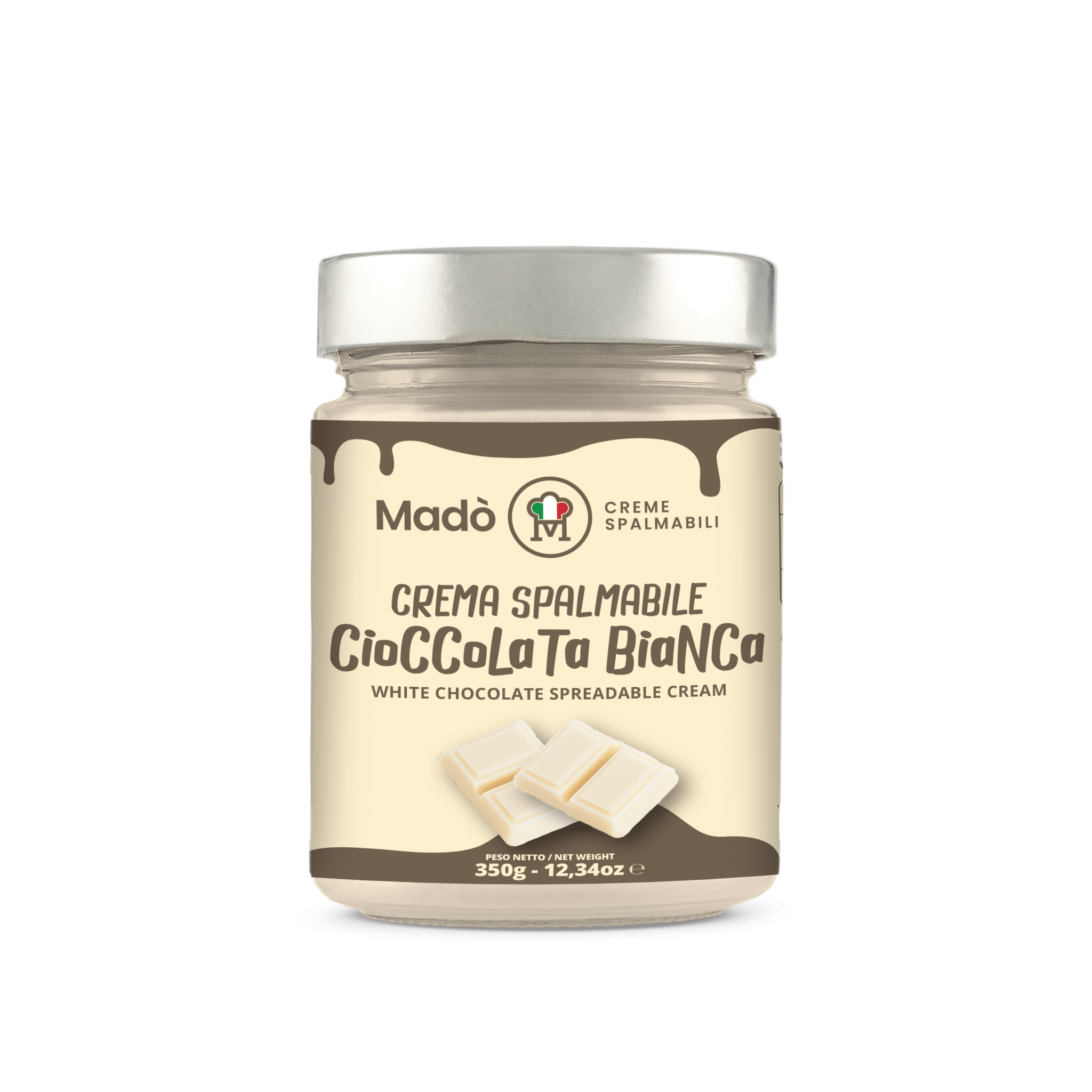 Crema spalmabile "Cioccolata bianca" - Madò Creme