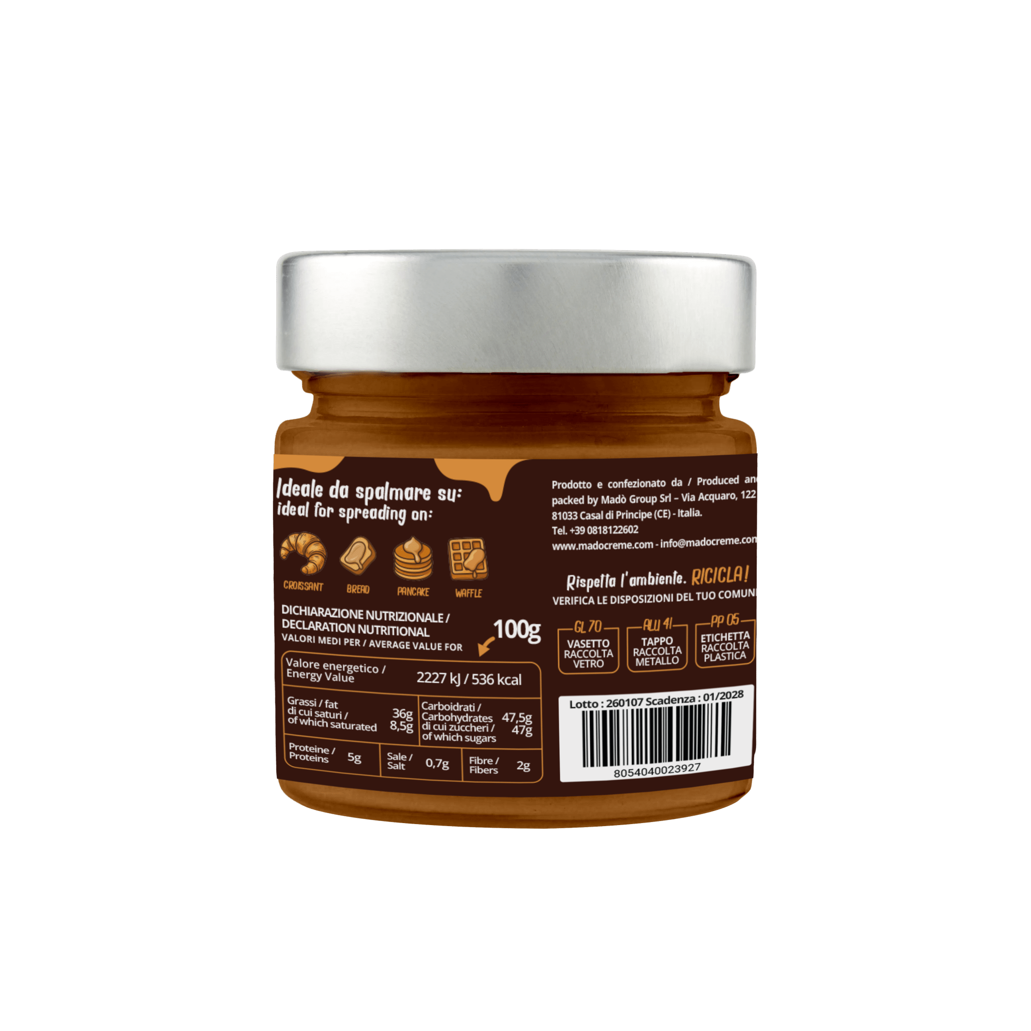 Crema spalmabile "Cola" - Madò Creme