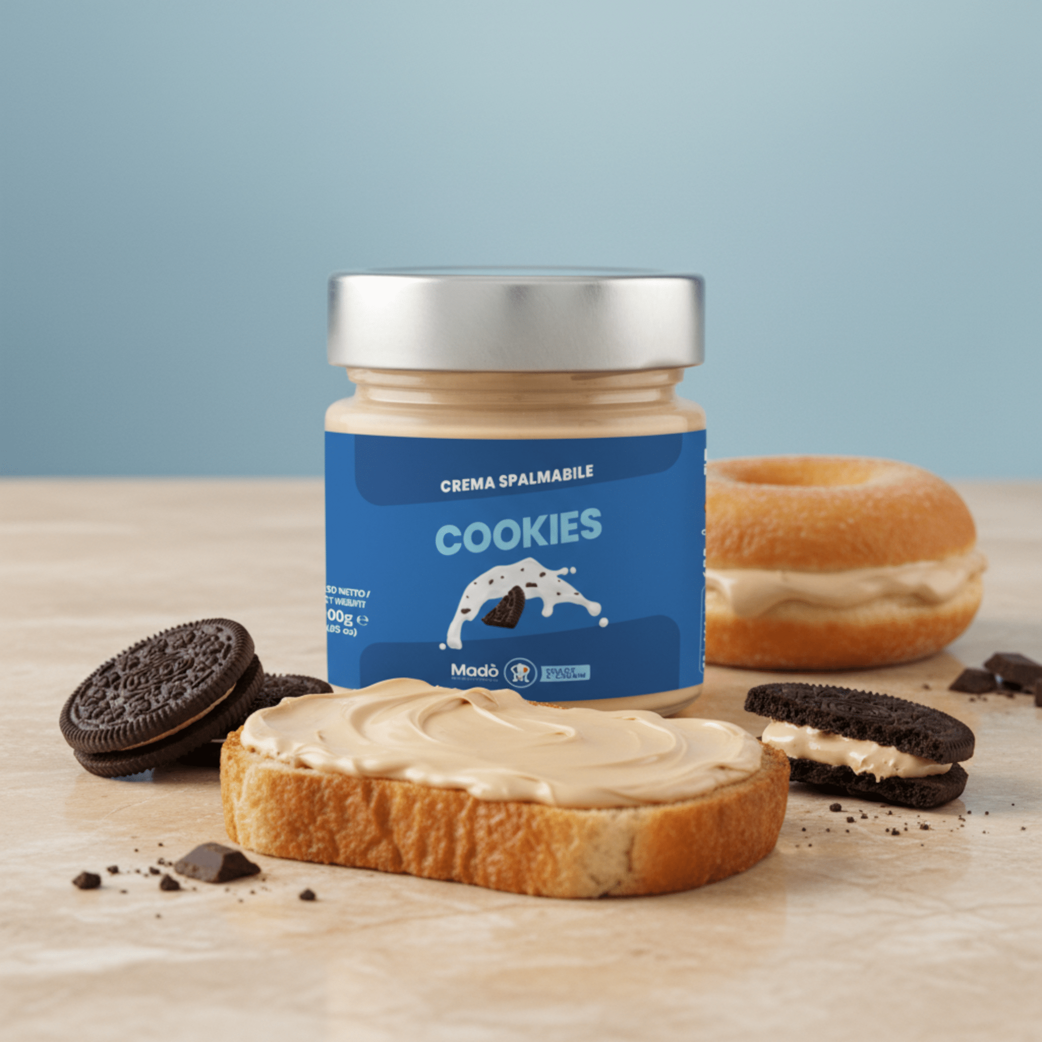 Crema spalmabile "Cookies" - Madò Creme