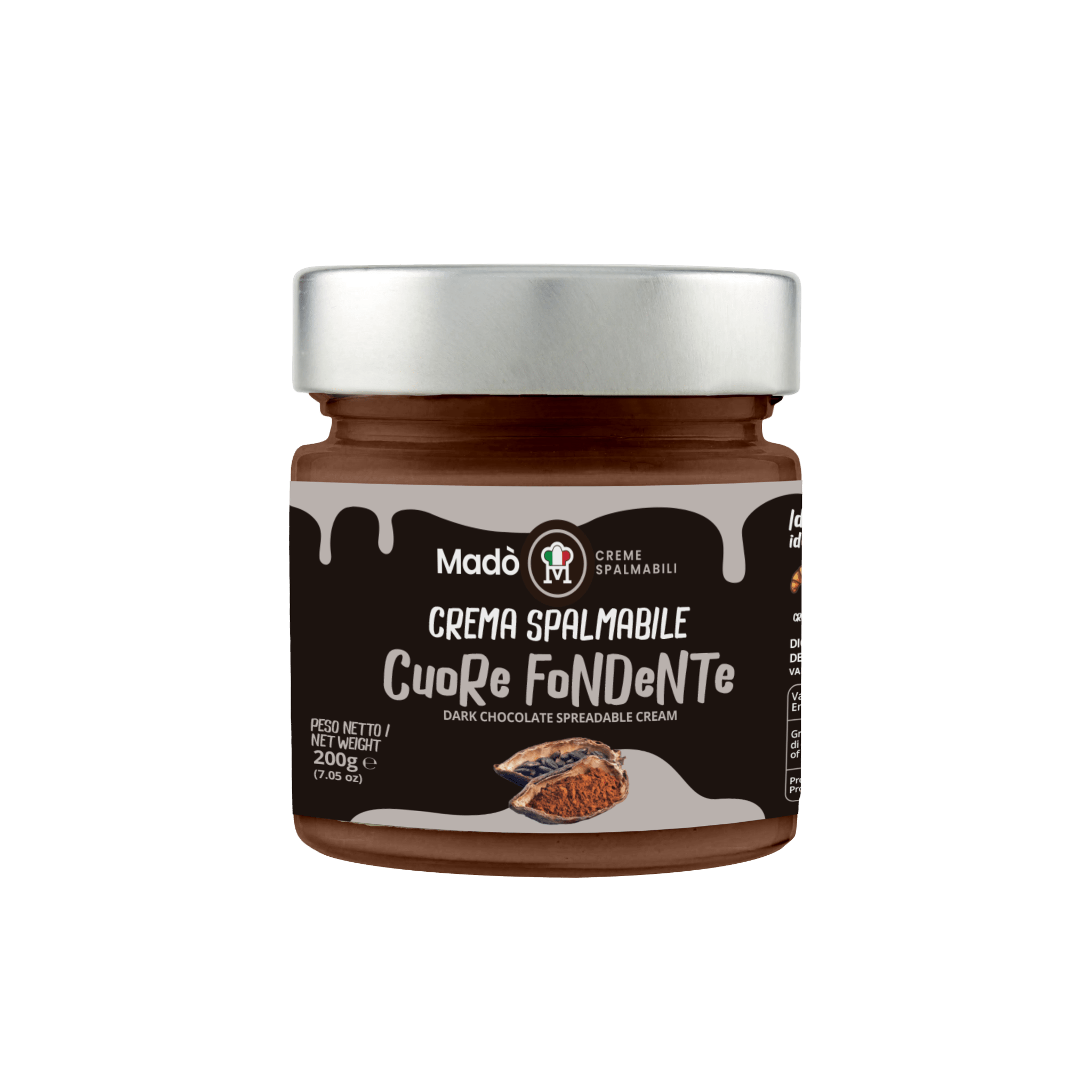 Crema spalmabile "Cuore Fondente" - Madò Creme