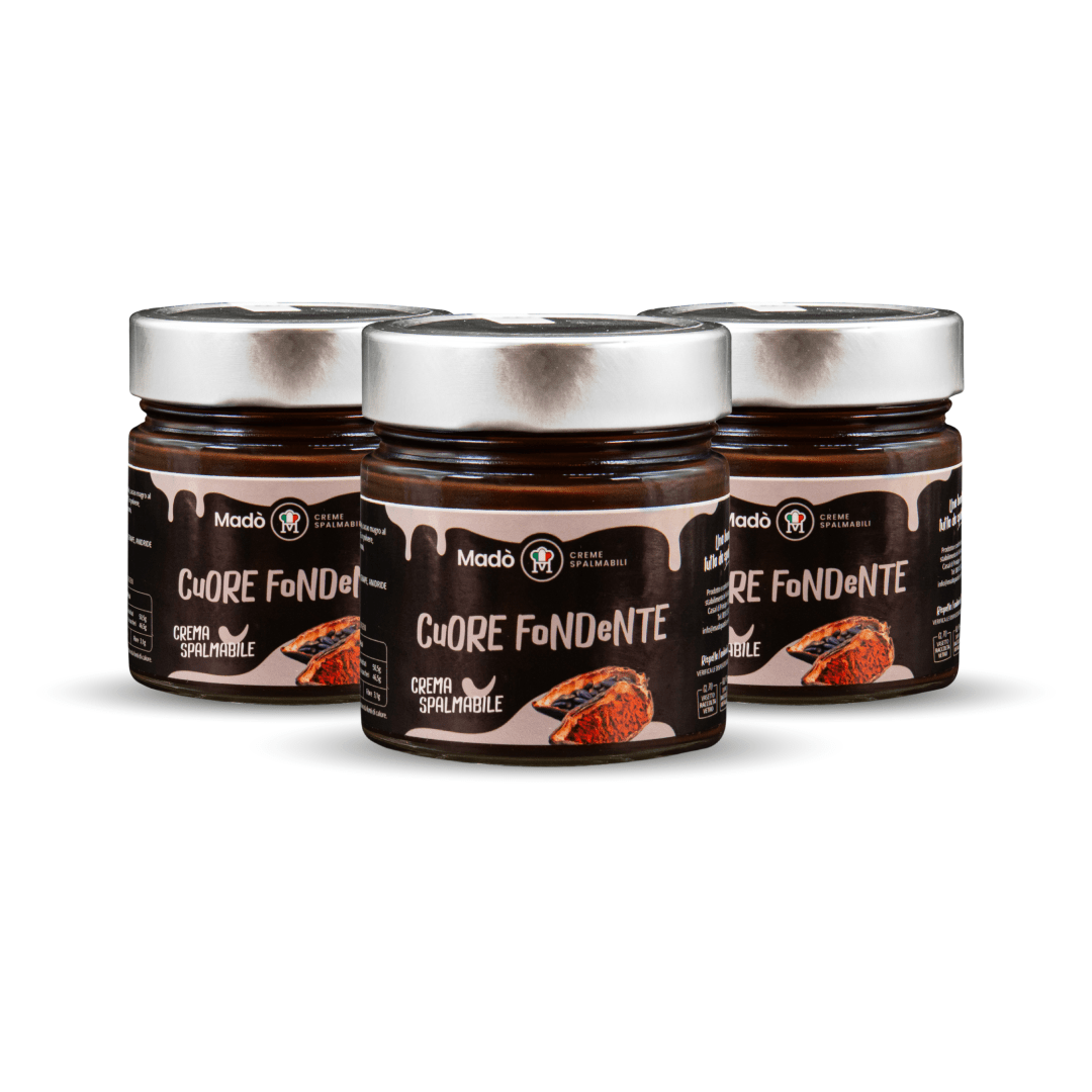 Crema spalmabile "Cuore Fondente" - Madò Creme