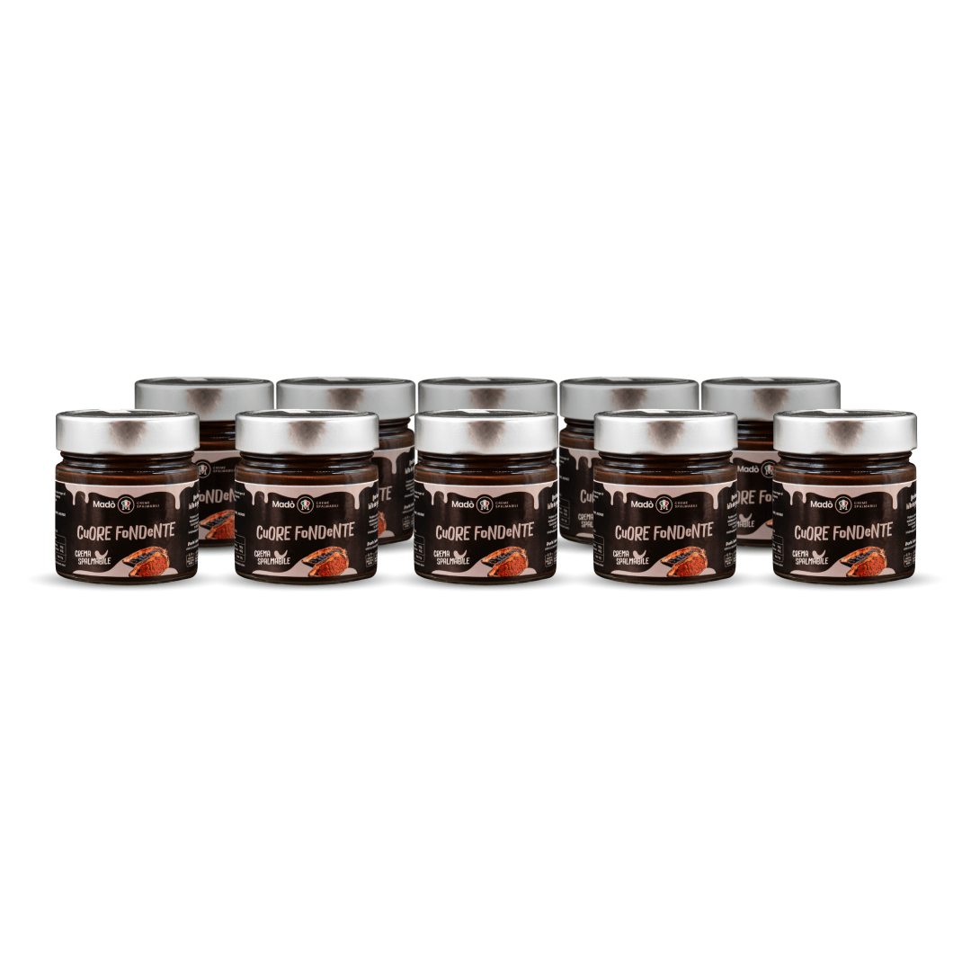 Crema spalmabile "Cuore Fondente" - Madò Creme