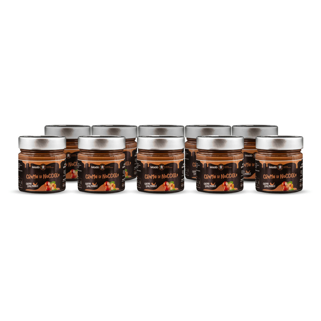 Crema spalmabile di Nocciole 13% - Madò Creme