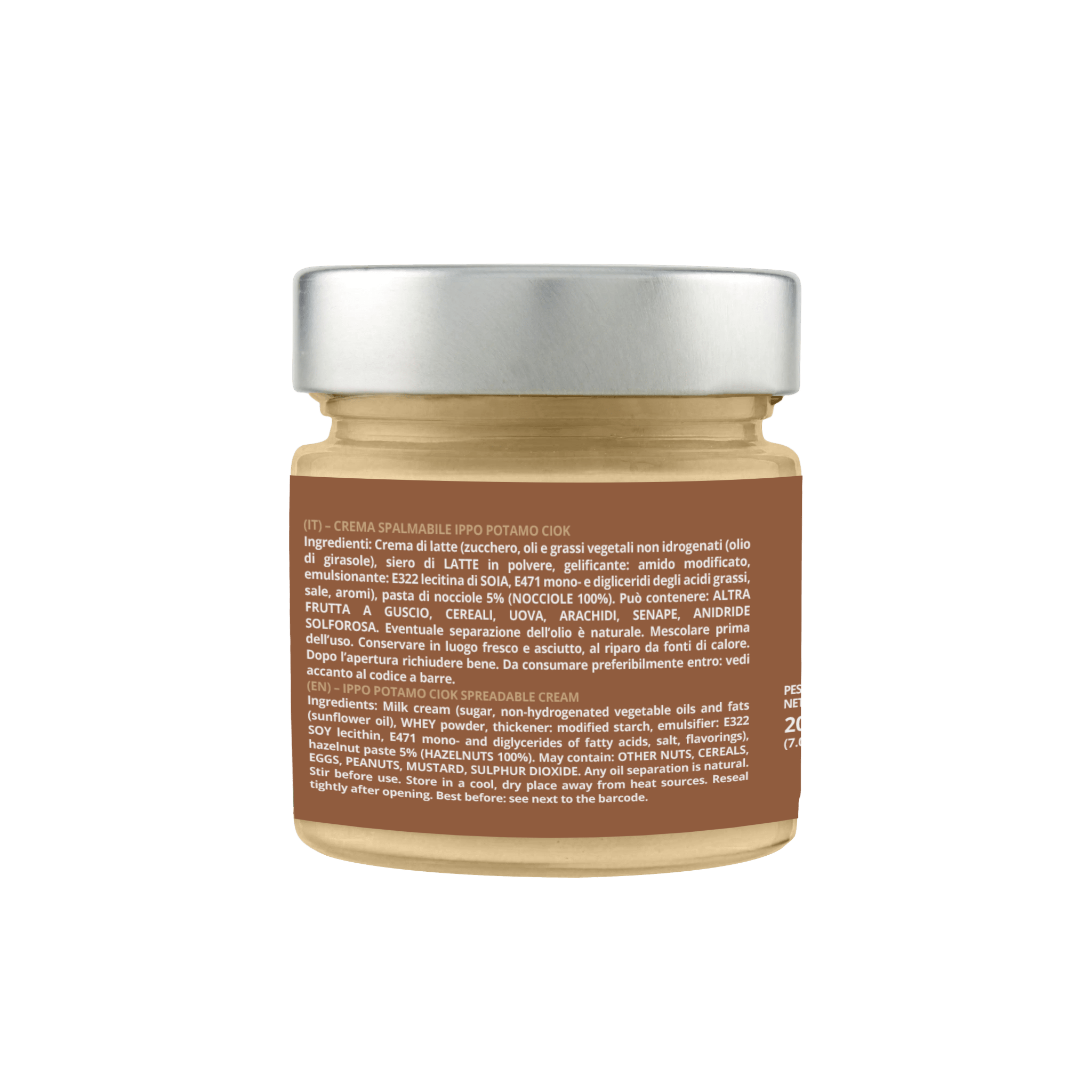 Crema spalmabile "Ippo potamo Ciok" - Madò Creme