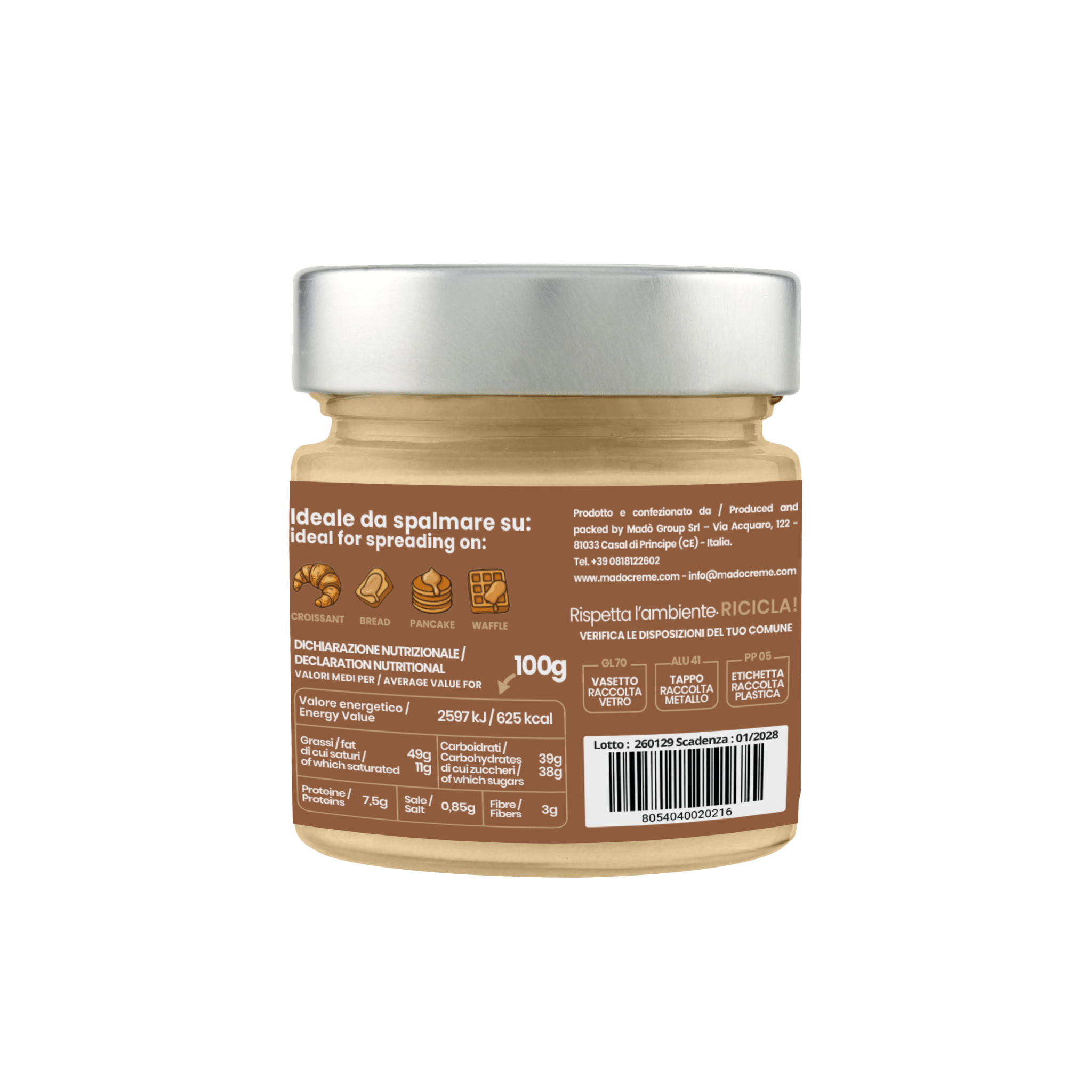 Crema spalmabile "Ippo potamo Ciok" - Madò Creme