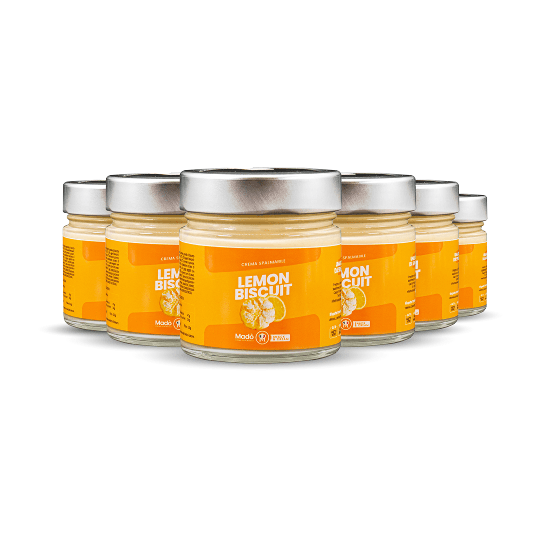Crema spalmabile "Lemon Biscuit" - Madò Creme