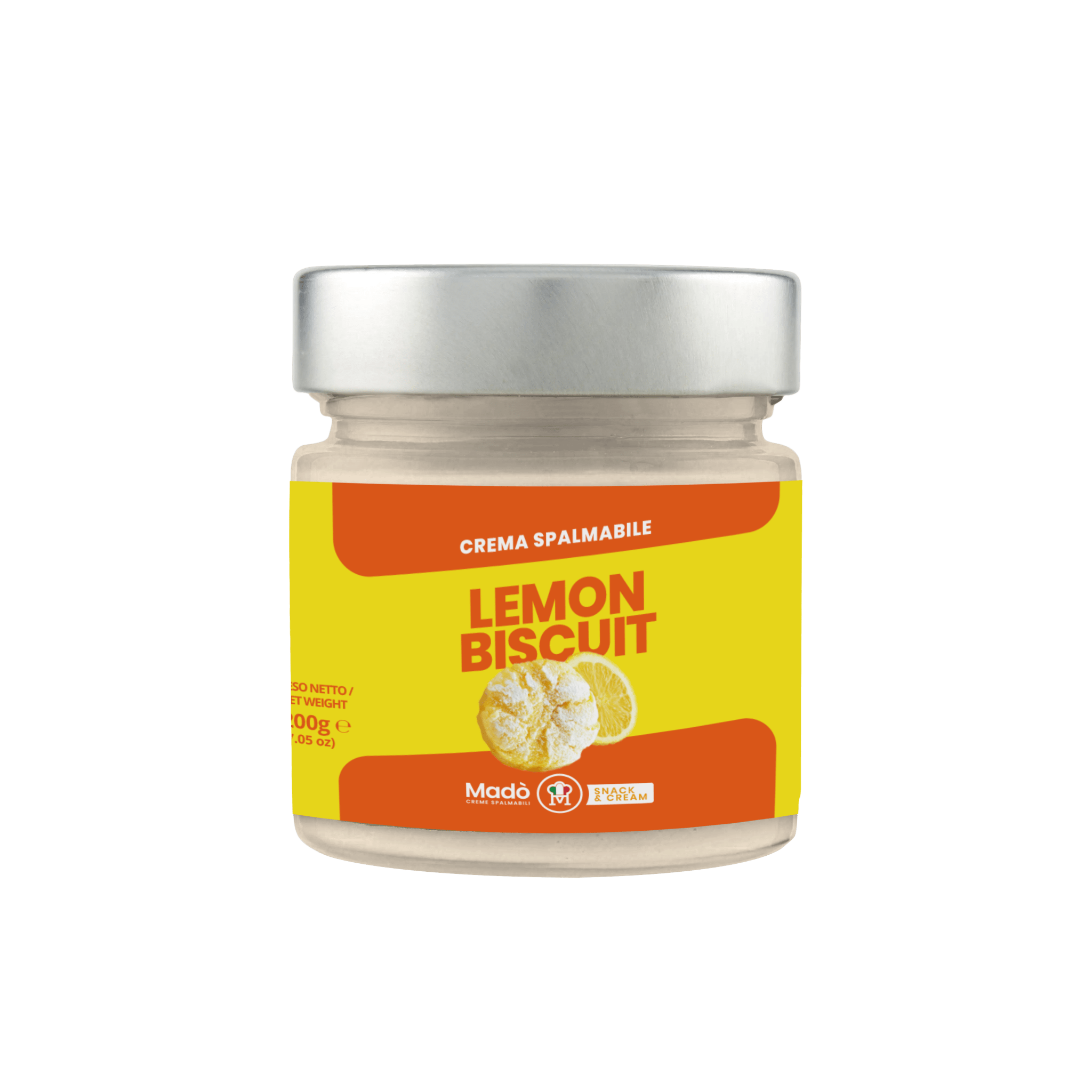 Crema spalmabile "Lemon Biscuit" - Madò Creme