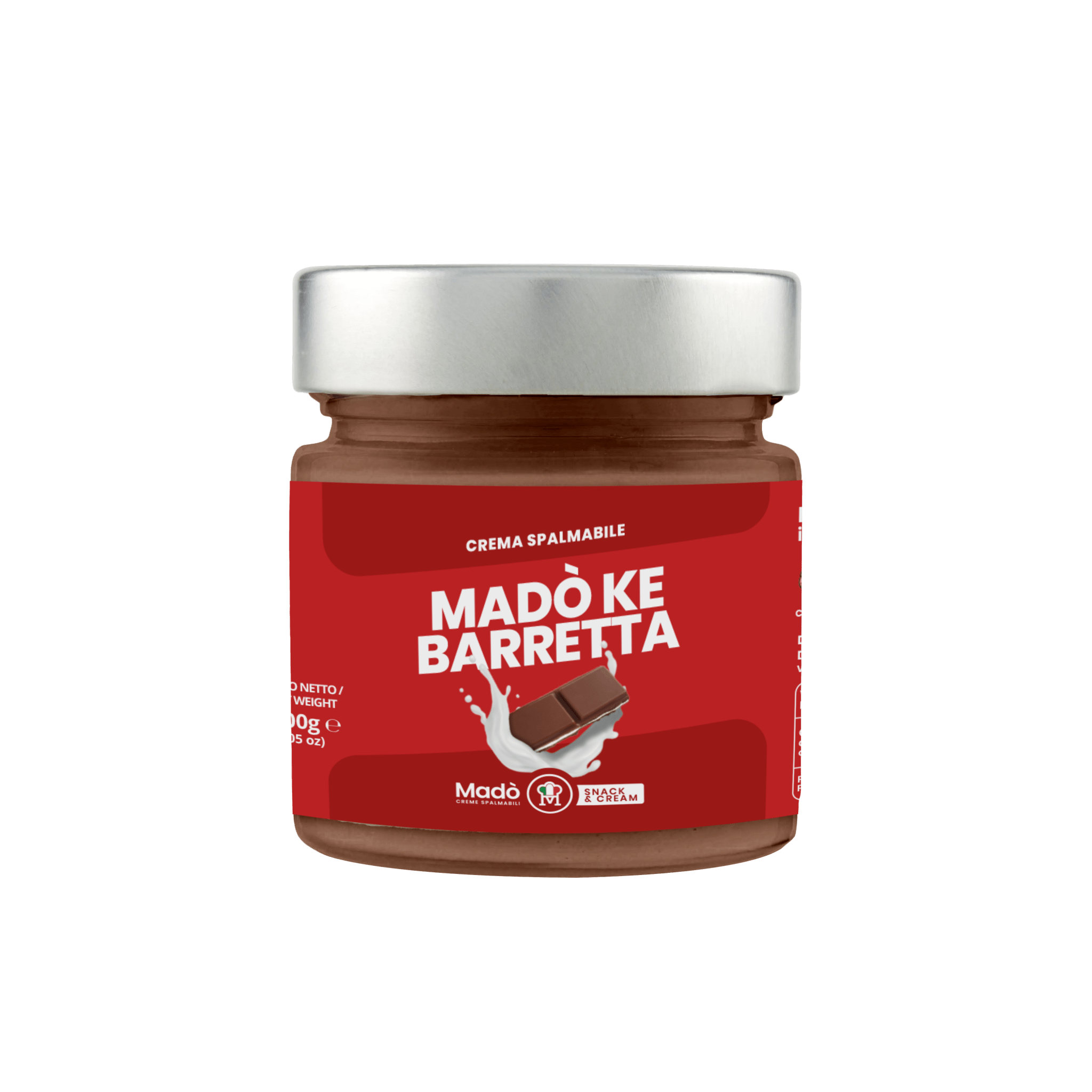 Crema spalmabile "Mado Ke Barretta" 200GR - Madò Creme