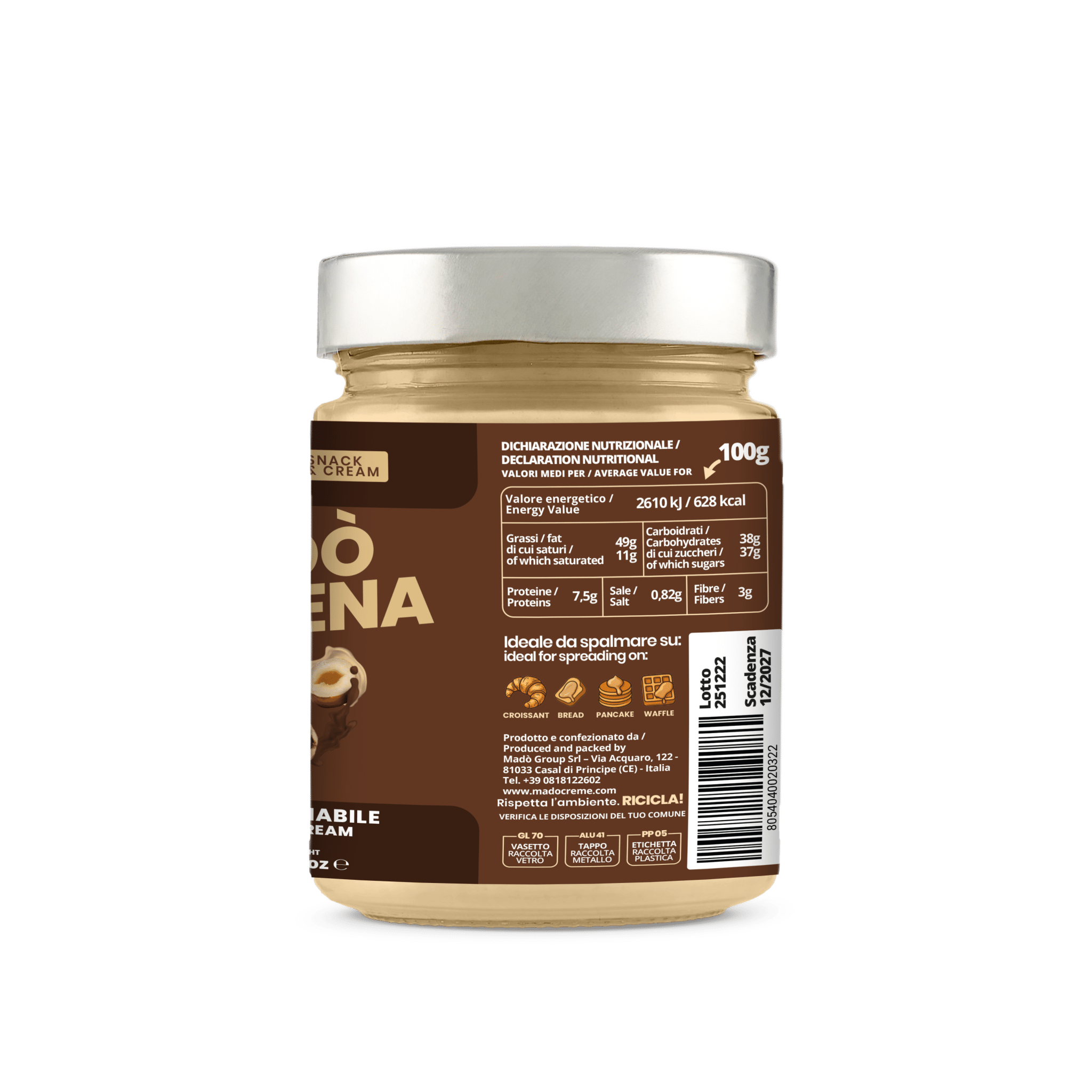 Crema spalmabile "Madò Ke Buena" - Madò Creme