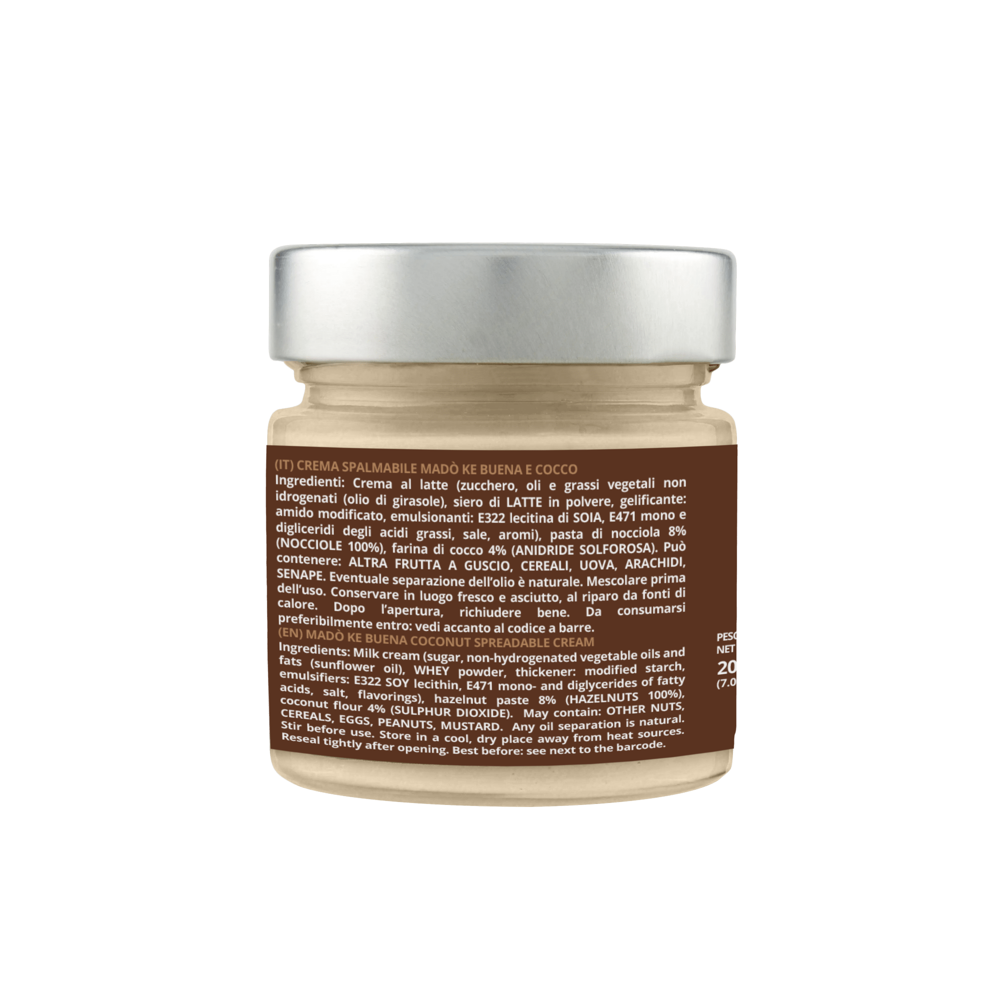 Crema spalmabile "Mado Ke Buena Cocco" - Madò Creme