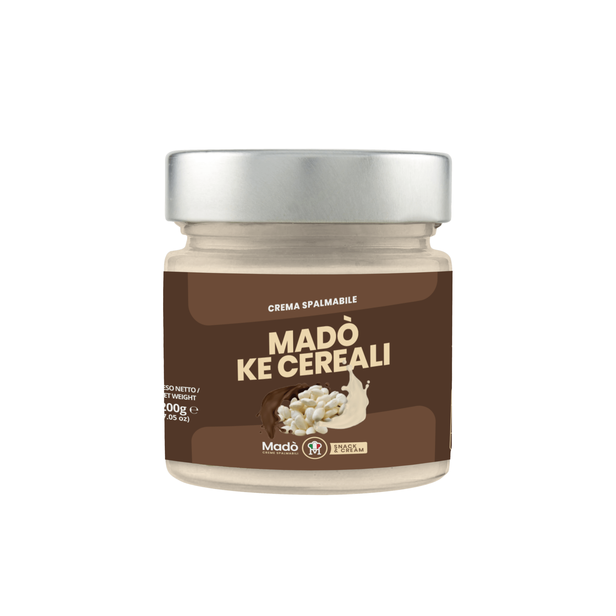 Crema spalmabile "Madò Ke Cereali" 200GR - Madò Creme