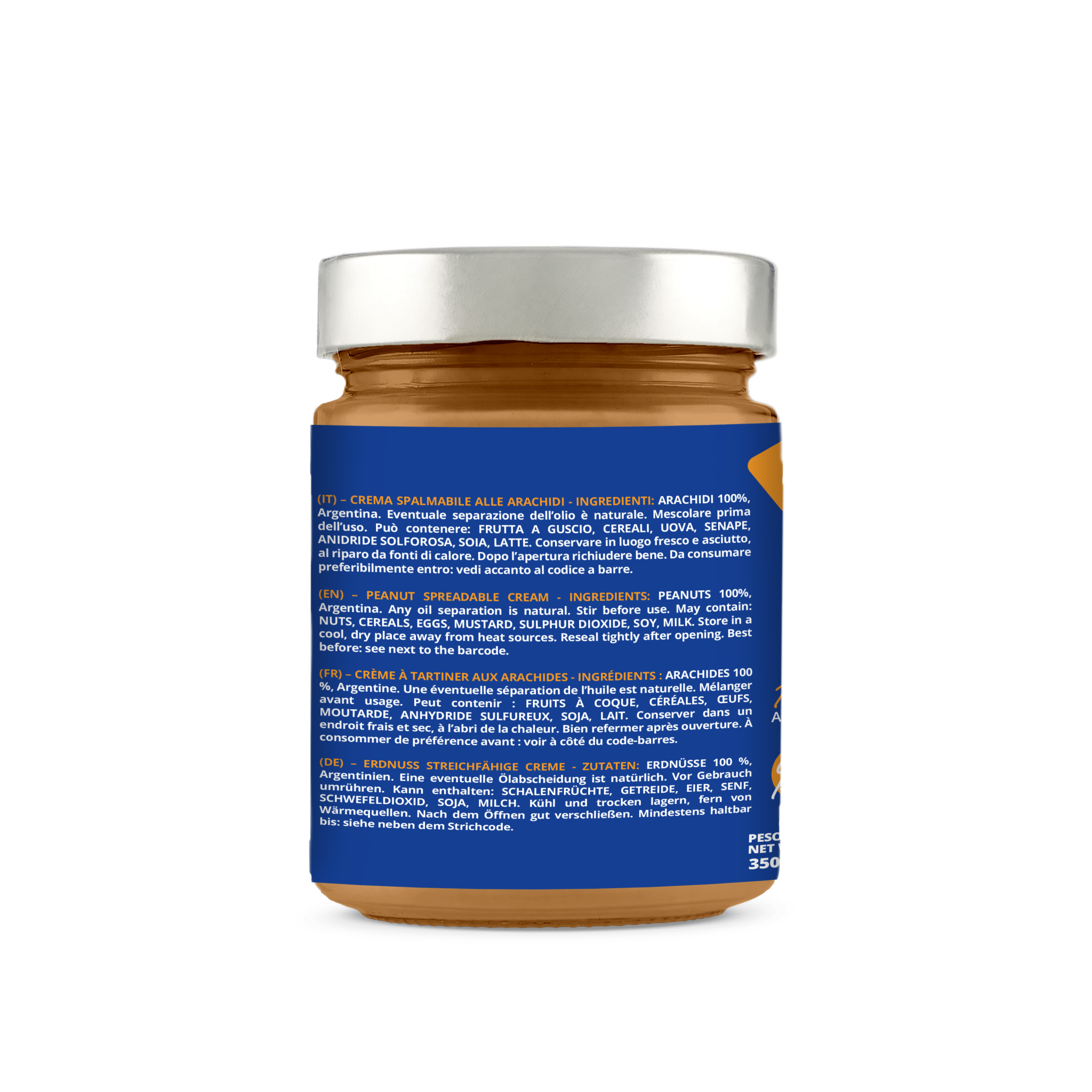 Crema Spalmabile "Peanut Butter" - Madò Creme