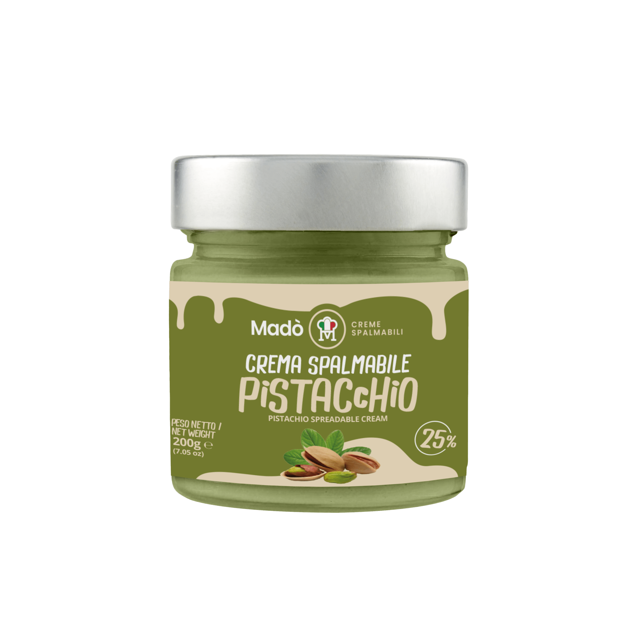 Crema spalmabile "Pistacchiello 25%" - Madò Creme