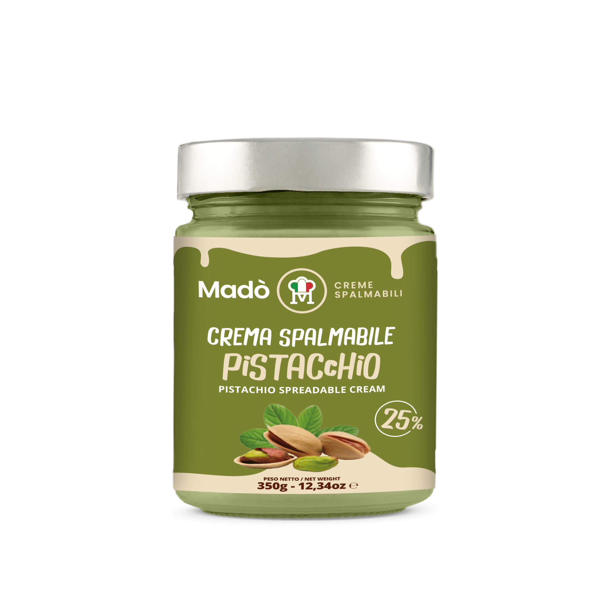 Crema spalmabile "Pistacchiello 25%" - Madò Creme