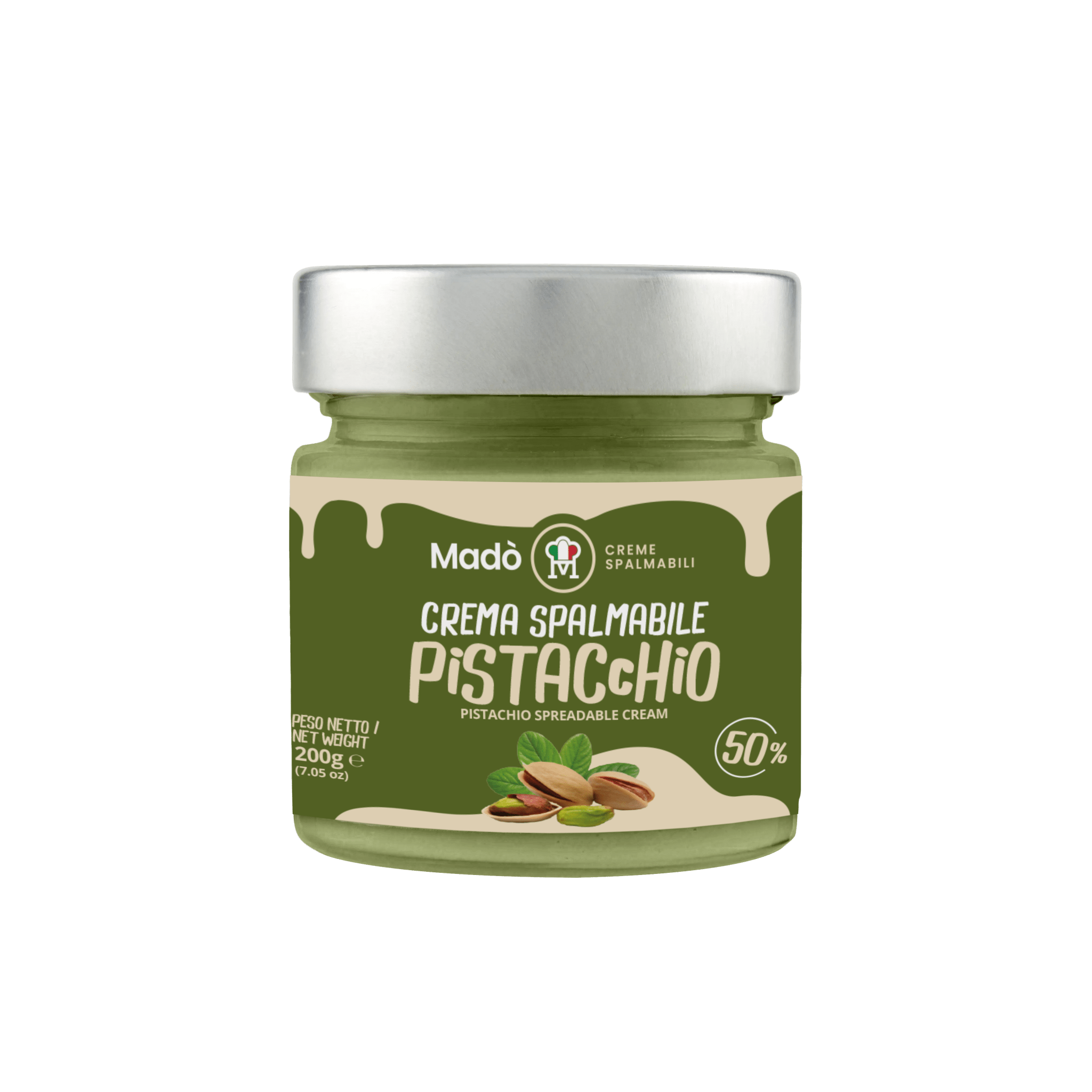 Crema spalmabile "Pistacchiello 50%" - Madò Creme