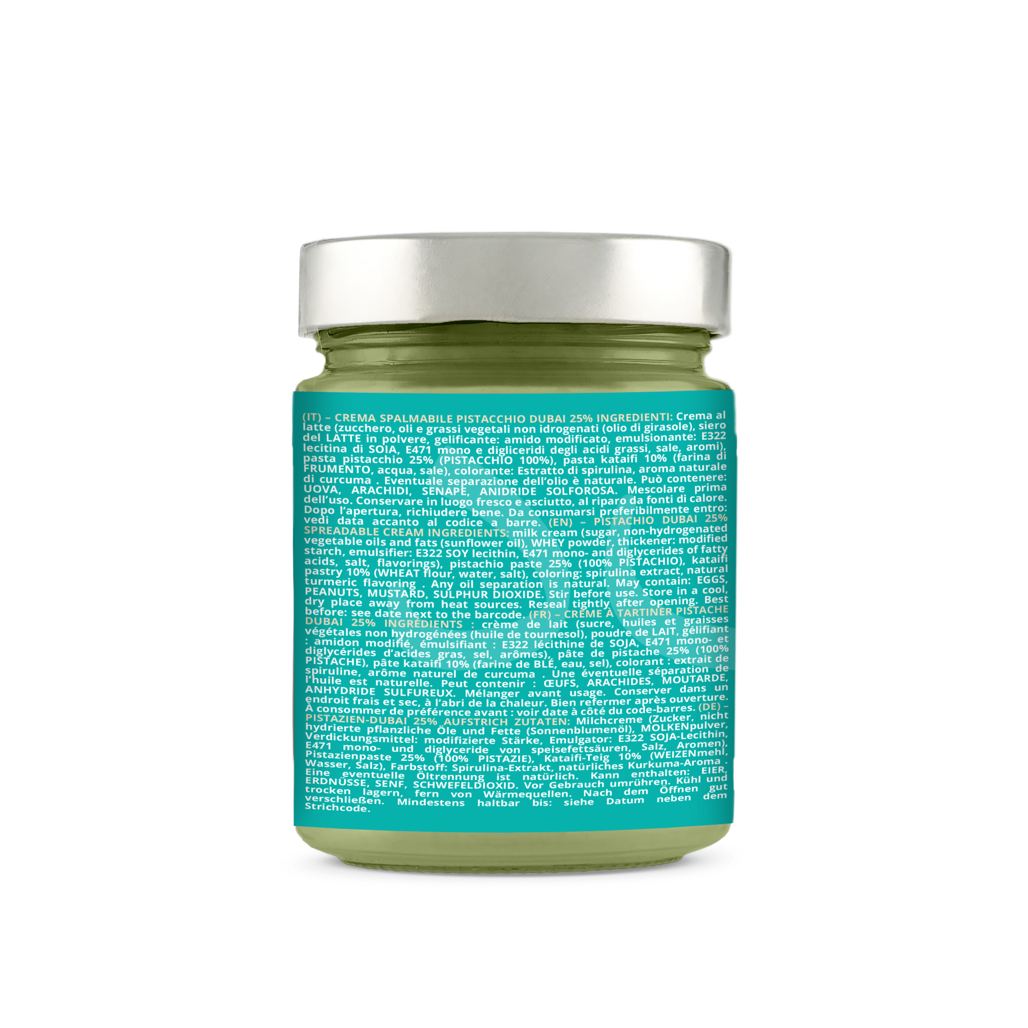Crema spalmabile "Pistacchio Dubai 25%" - Madò Creme