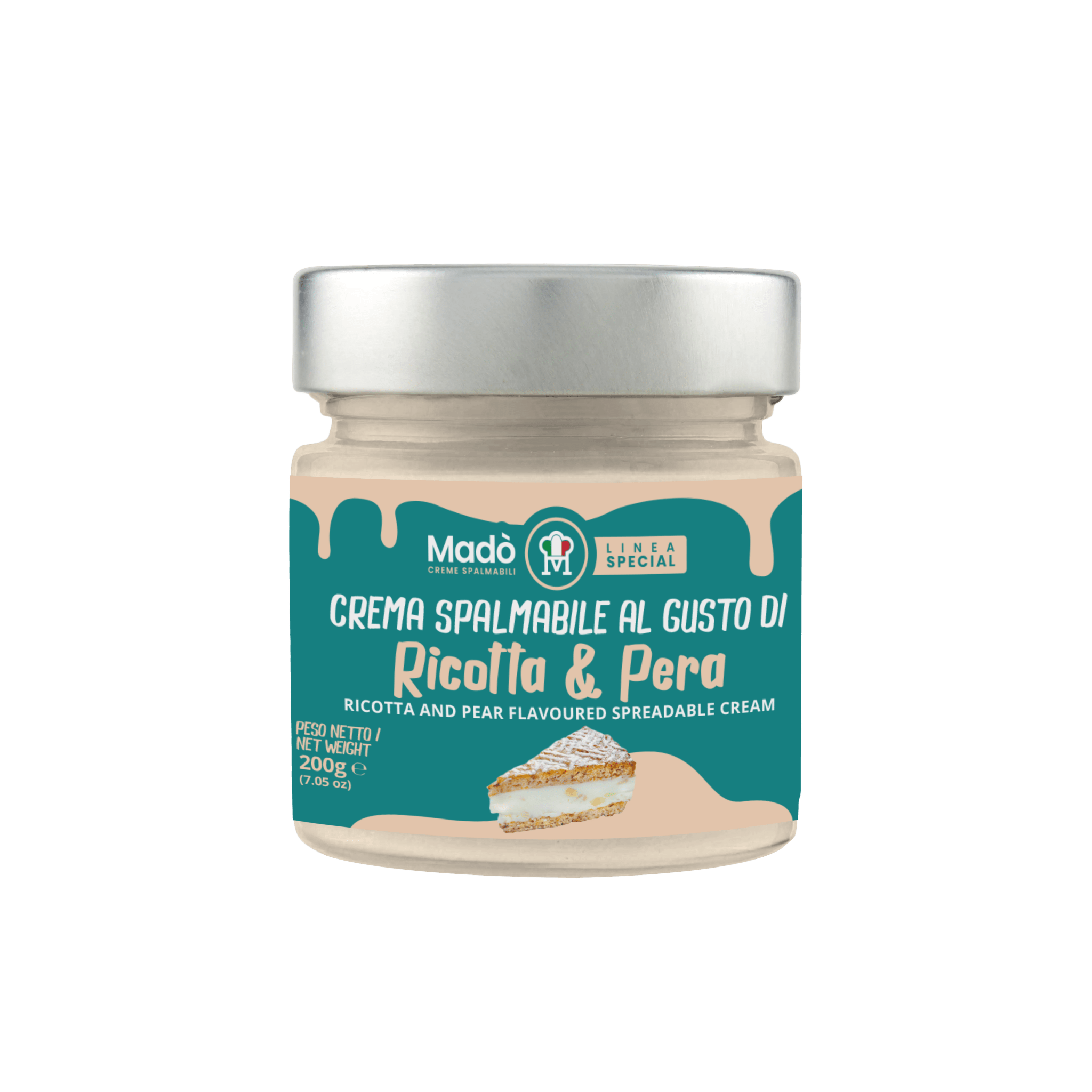 Crema spalmabile "Ricotta e Pera" - Madò Creme
