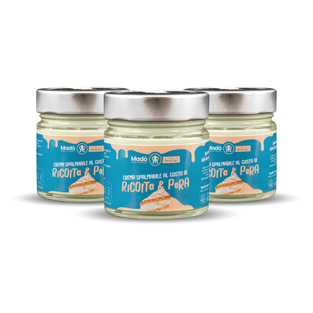 Crema spalmabile "Ricotta e Pera" - Madò Creme