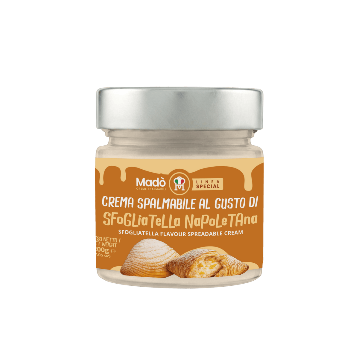 Crema spalmabile "Sfogliatella Napoletana" - Madò Creme