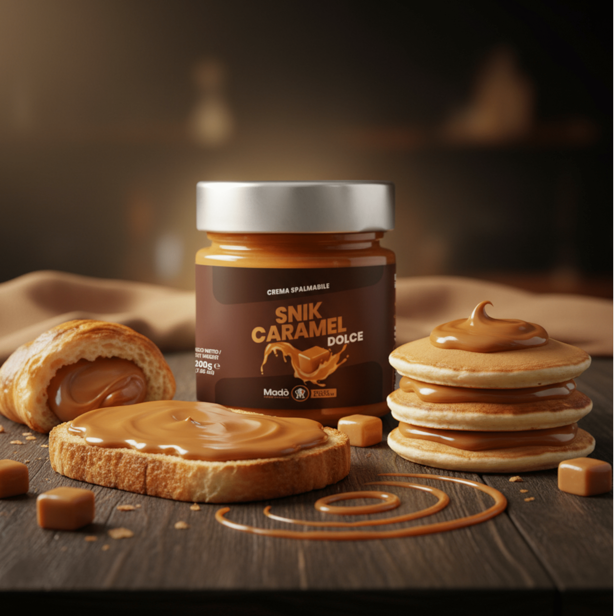 Crema spalmabile "Snik Caramel (dolce)" - Madò Creme