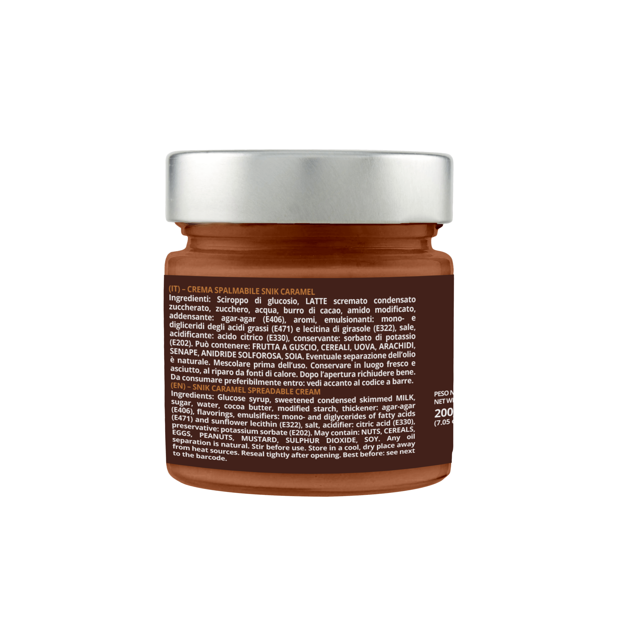 Crema spalmabile "Snik Caramel (dolce)" - Madò Creme