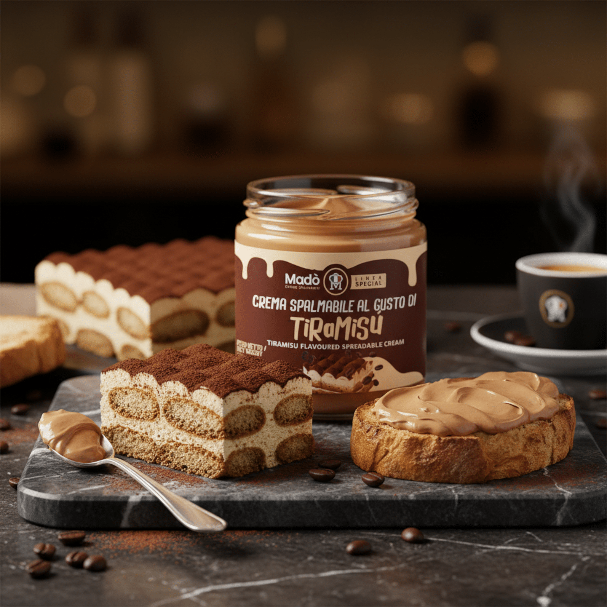 Crema spalmabile "Tiramisù" - Madò Creme