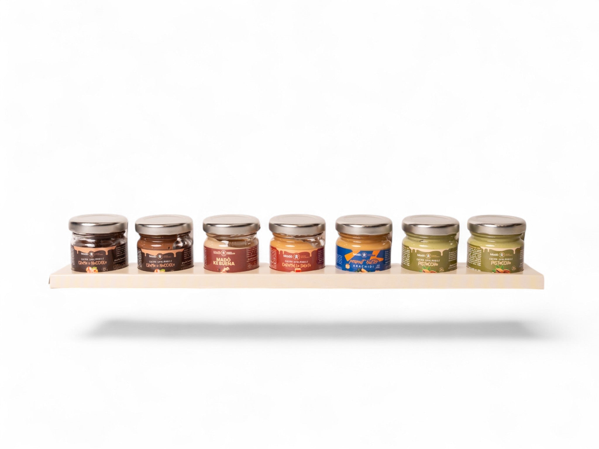 Kit da 7 "Viaggio Madò" - 7 mini vasetti da 30g - Madò Creme