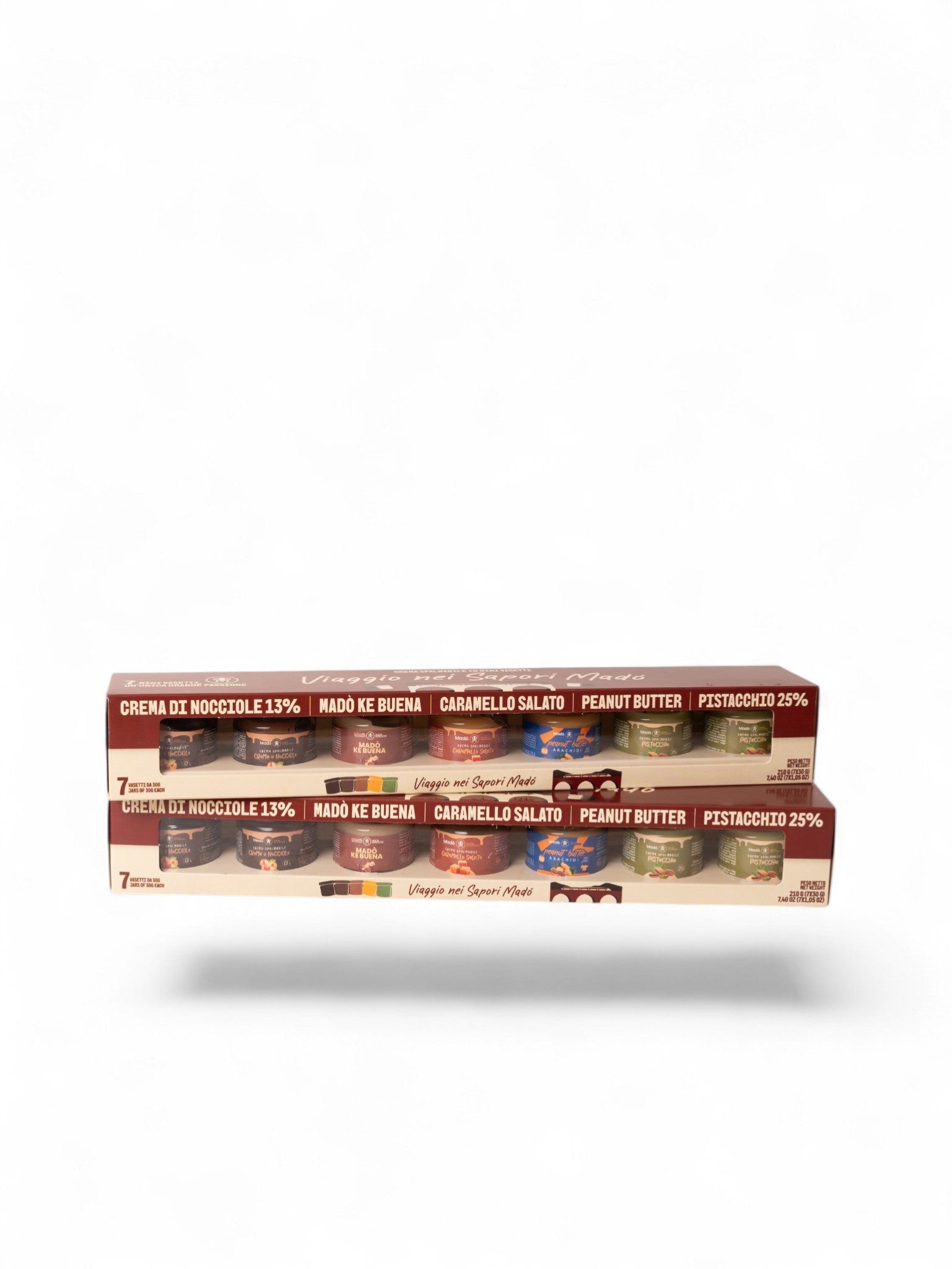 Kit da 7 "Viaggio Madò" - 7 mini vasetti da 30g - Madò Creme