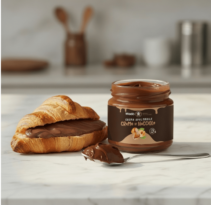 Mini vasetto crema spalmabile di Nocciole 13% - Madò Creme