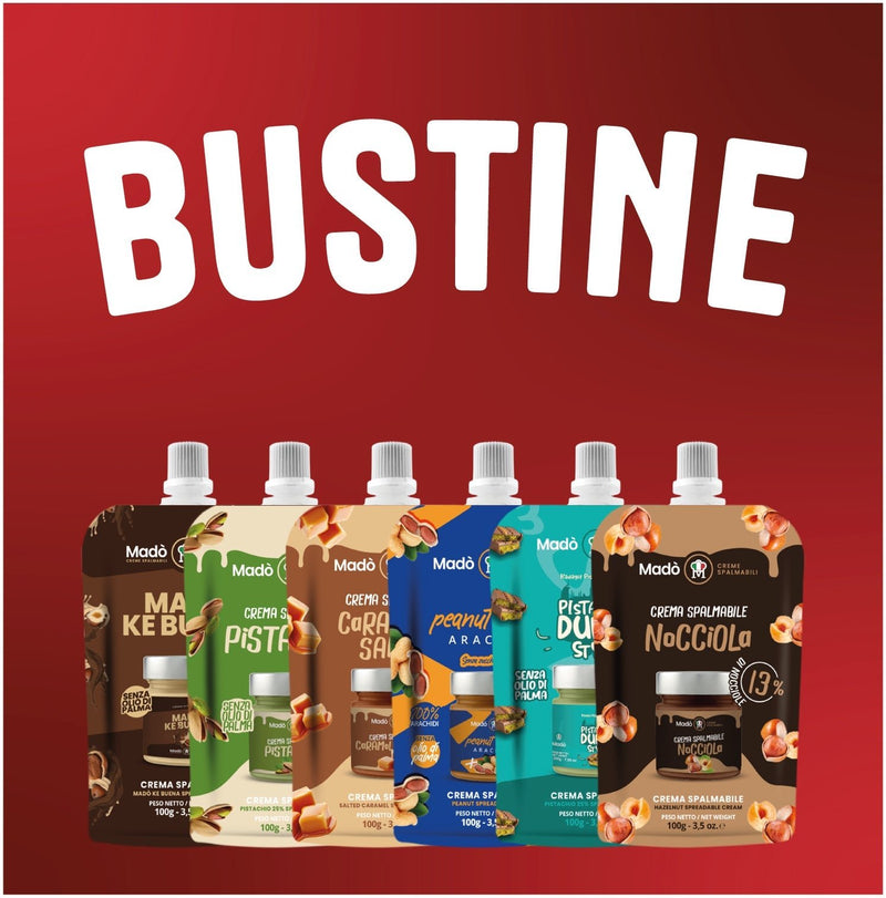 Bustine di crema spalmabile - Madò Creme