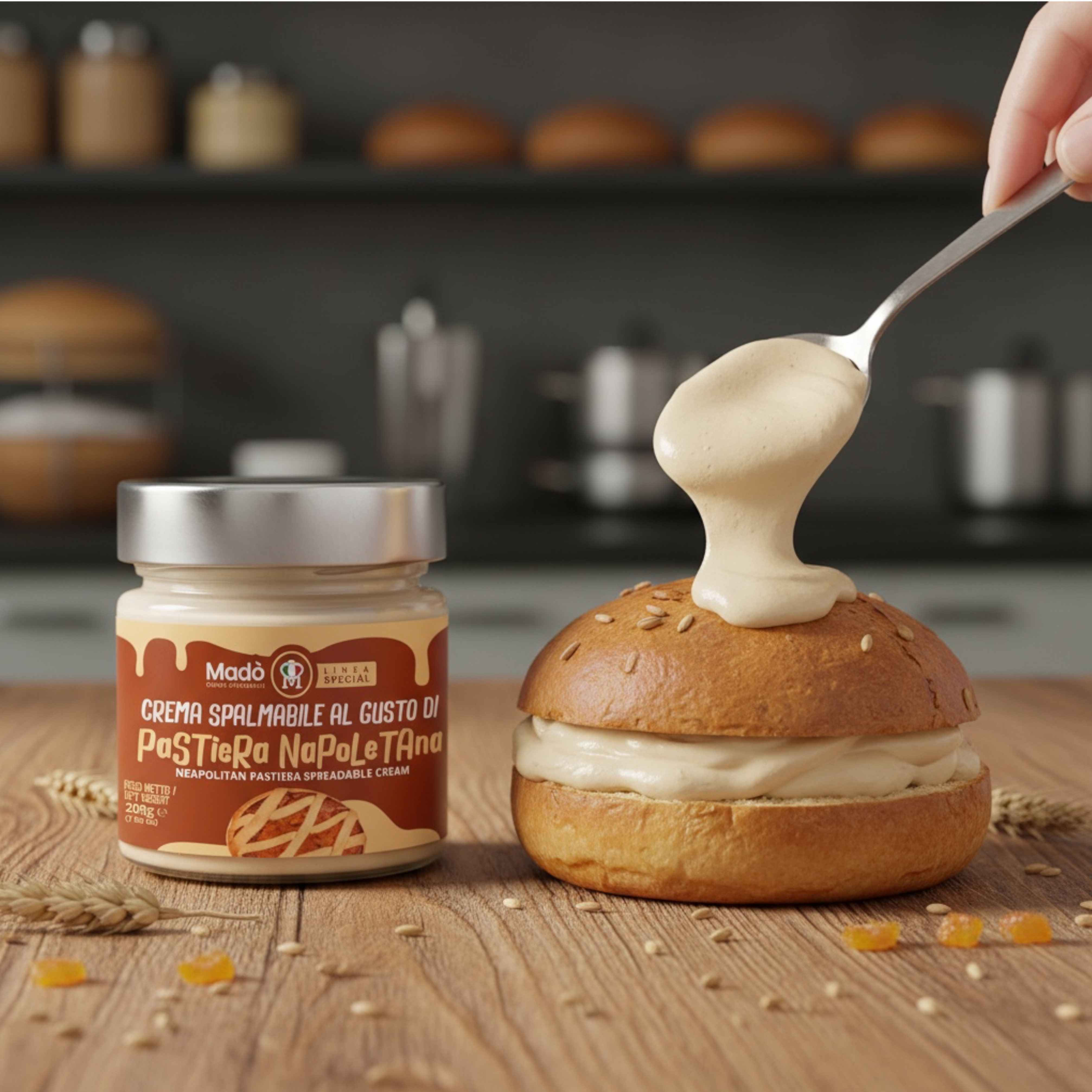 Crema spalmabile "Pastiera Napoletana"