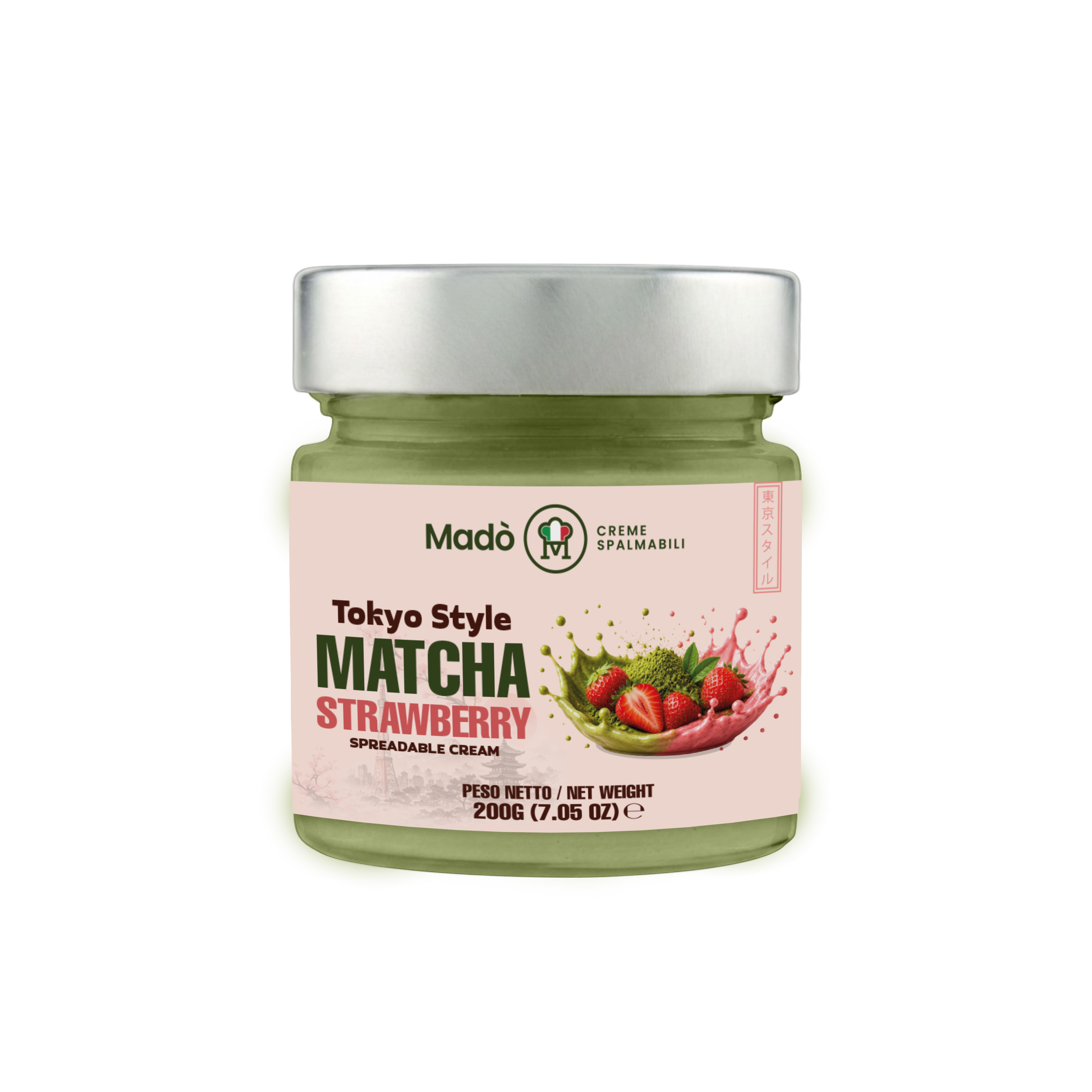 Crema spalmabile "Matcha Strawberry"