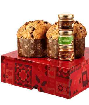 Box Panettoncini Madò – 3 Panettoncini con 3 Creme Spalmabili - Madò Creme