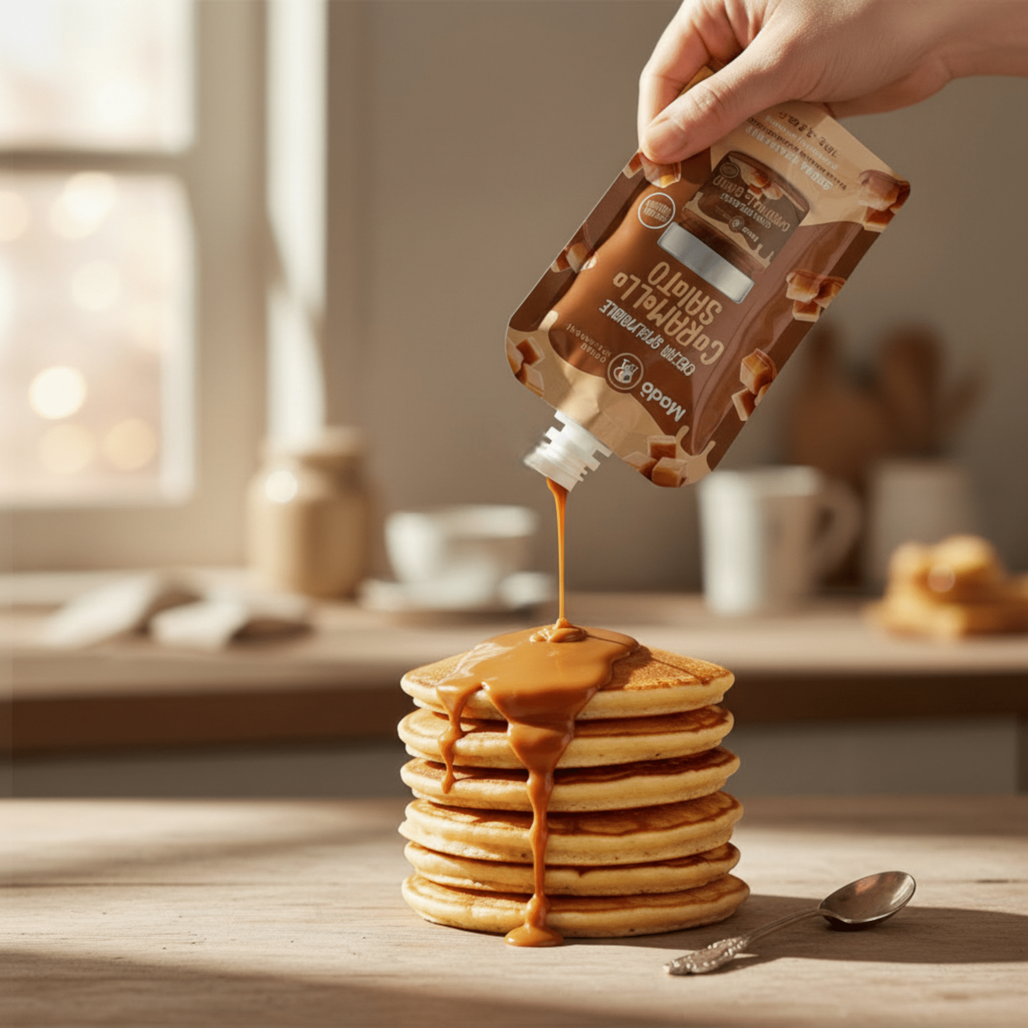 Bustina al gusto di Caramello salato 100gr - Madò Creme