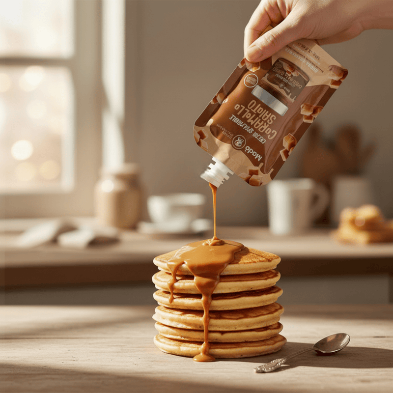 Bustina al gusto di Caramello salato 100gr - Madò Creme