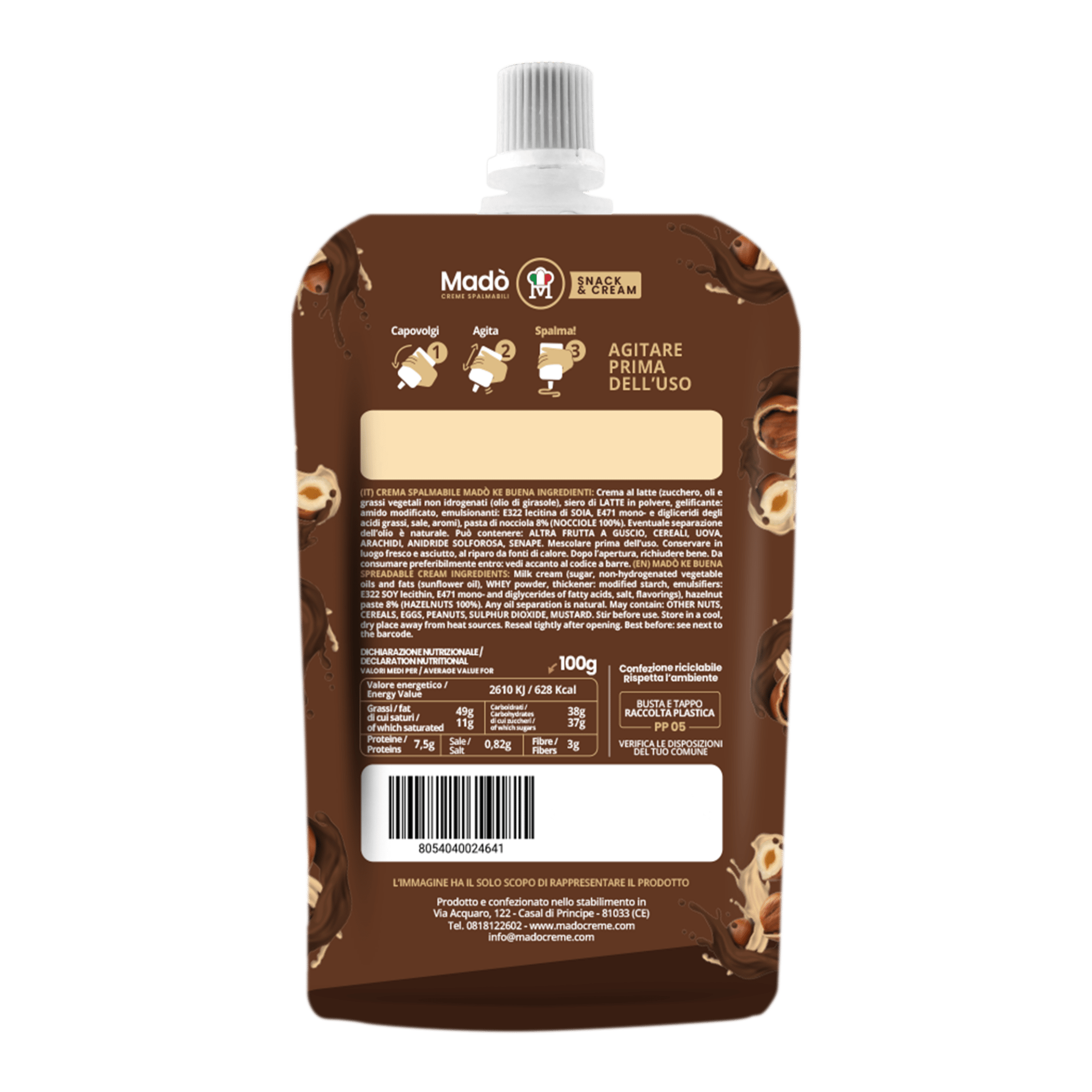 Bustina al gusto di Ke buena 100g - Madò Creme