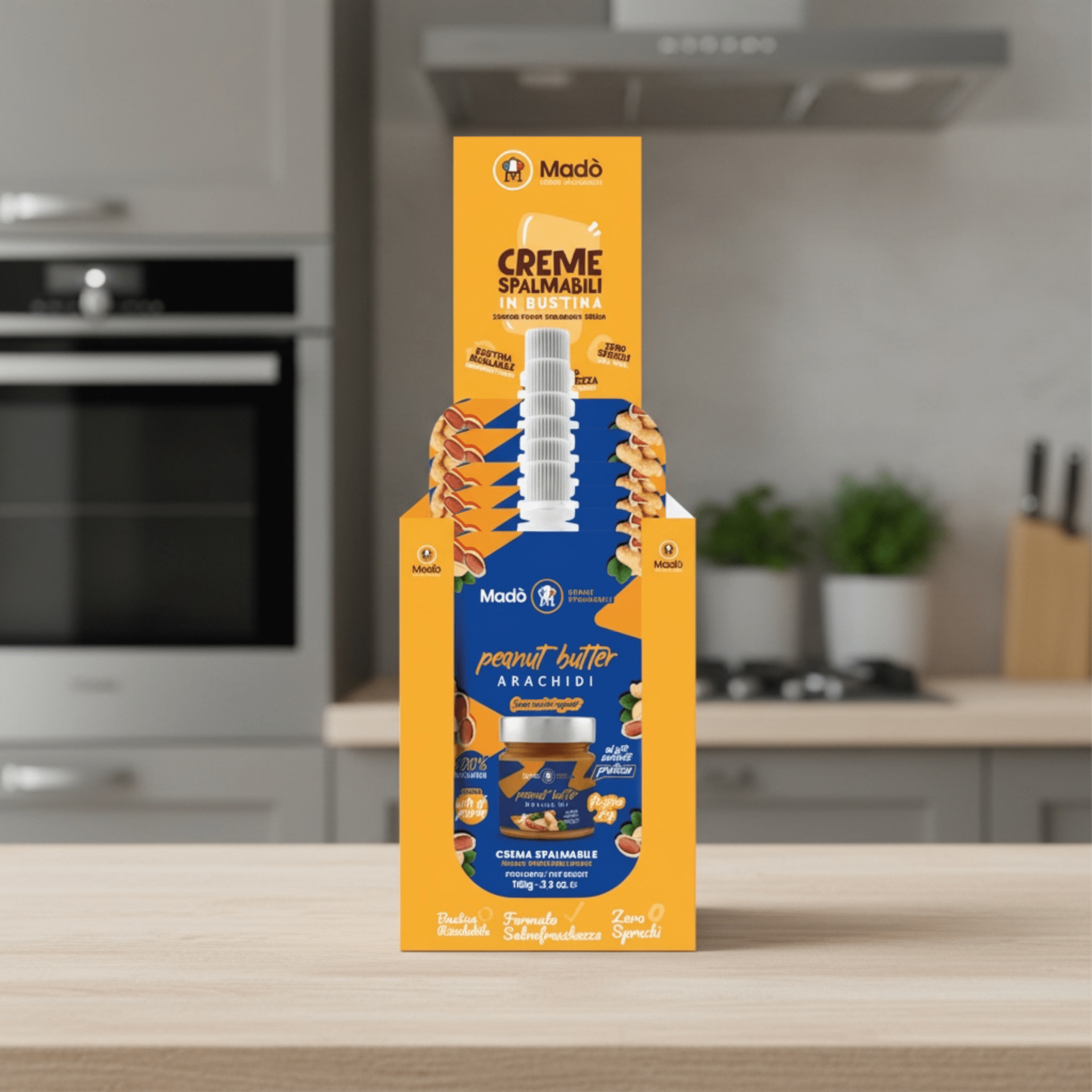 Bustina al gusto di Peanut Butter 100g - Madò Creme