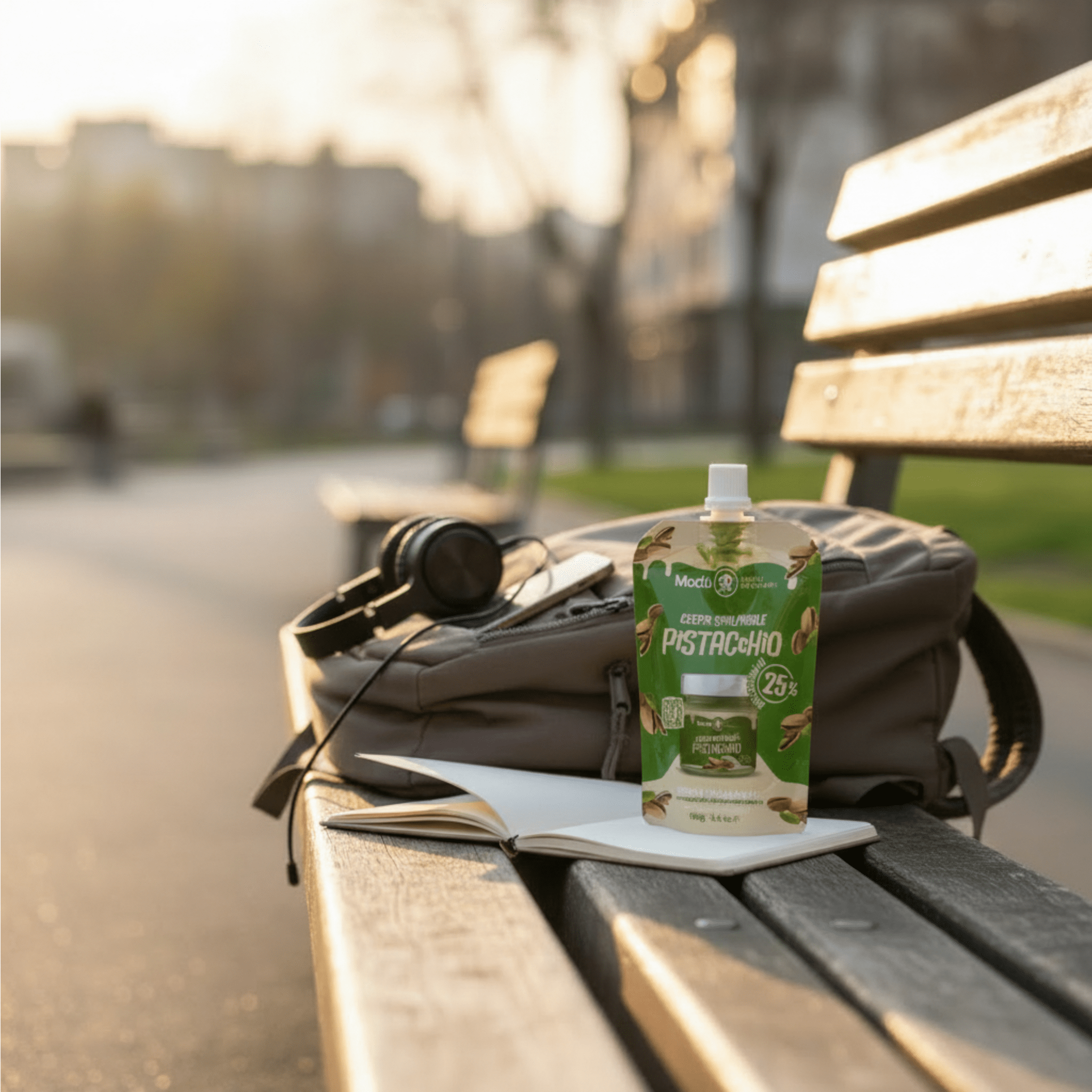 Bustina al gusto di Pistacchio 25% 100g - Madò Creme