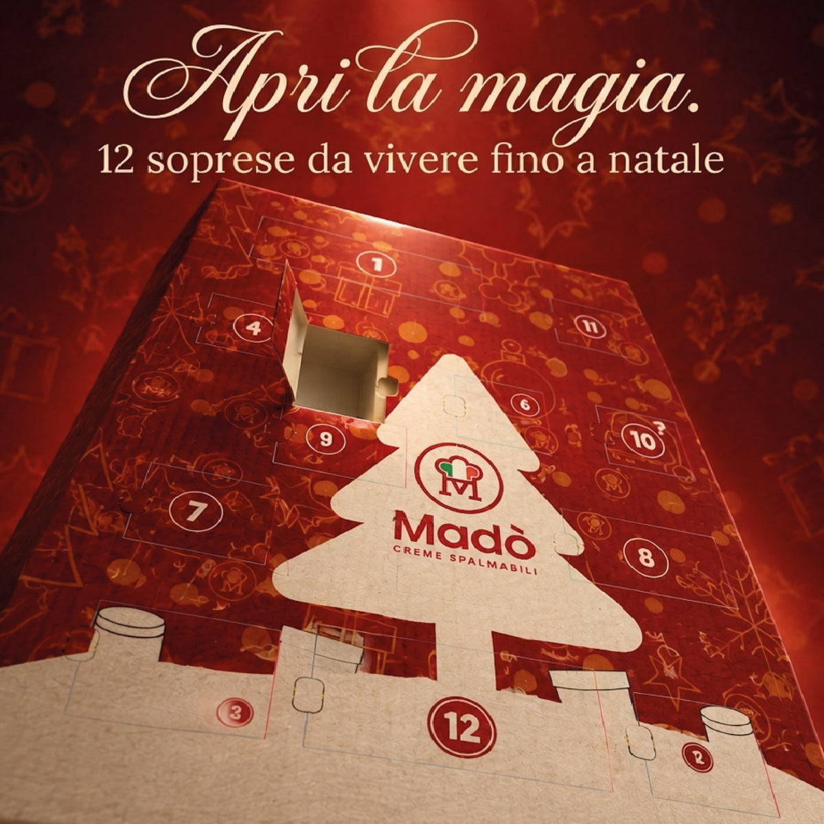 Calendario dell’Avvento Madò – 12 Sorprese da Scoprire - Madò Creme
