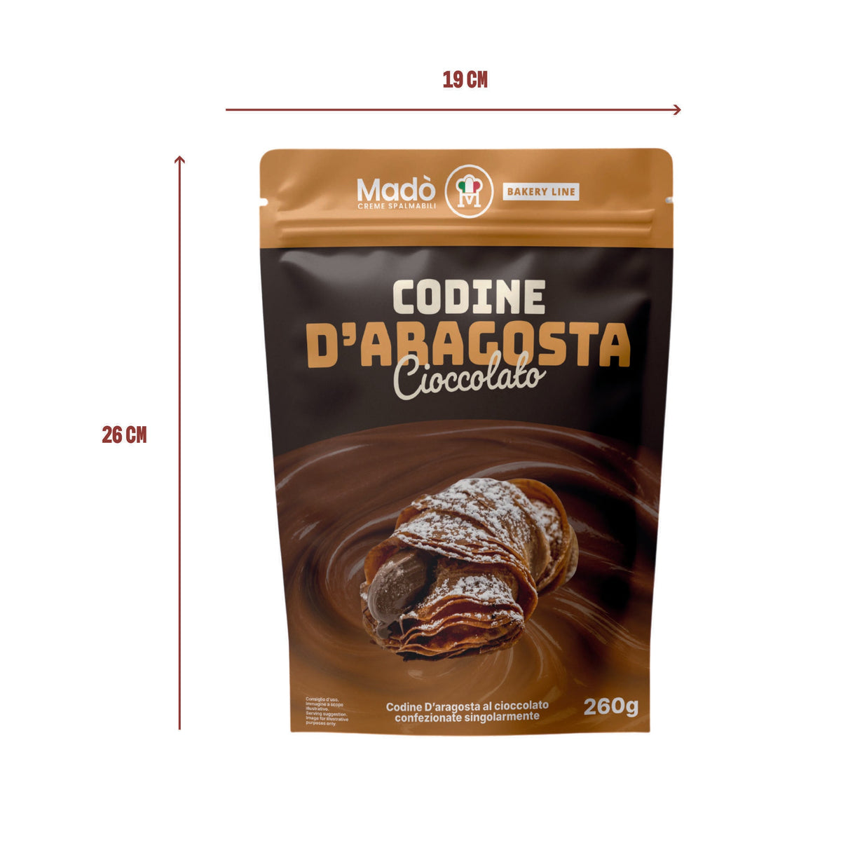 Codine d’Aragosta al Cioccolato – 260 g - Madò Creme