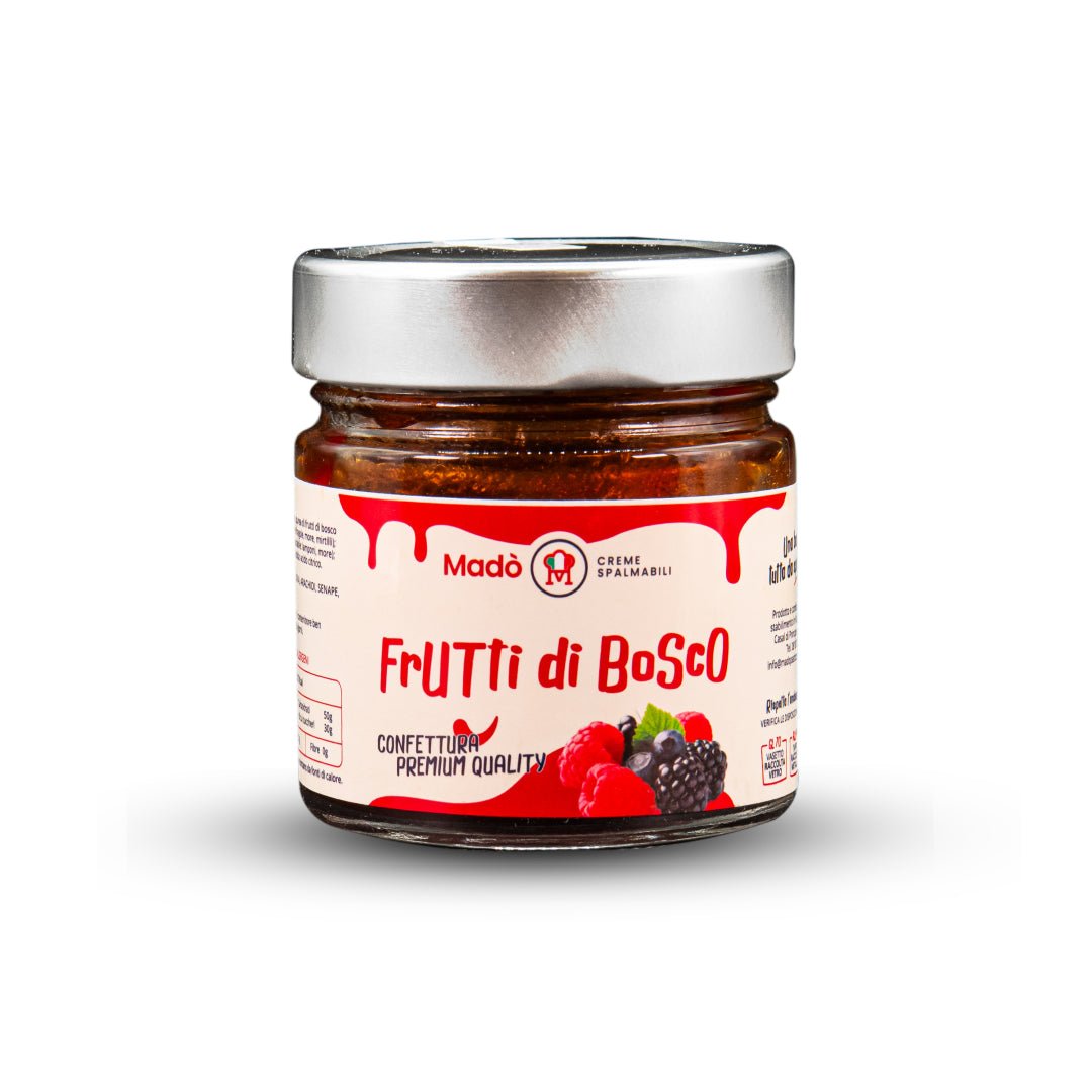 Confettura premium quality "Frutti Di Bosco" - Madò Creme