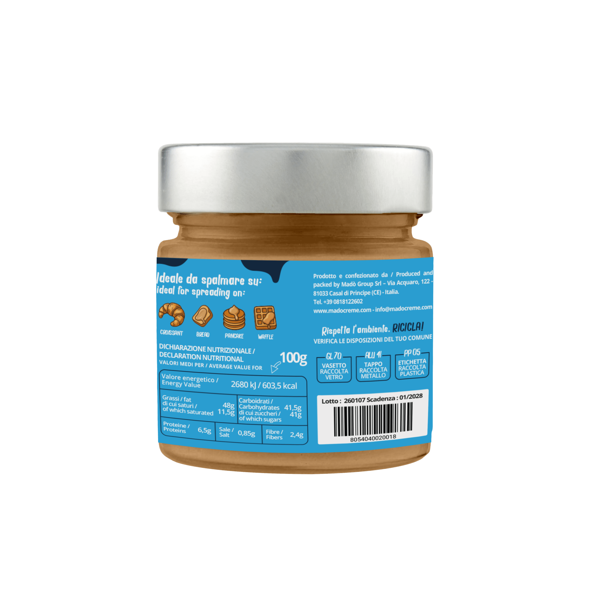 Crema spalmabile "Caffè" - Madò Creme